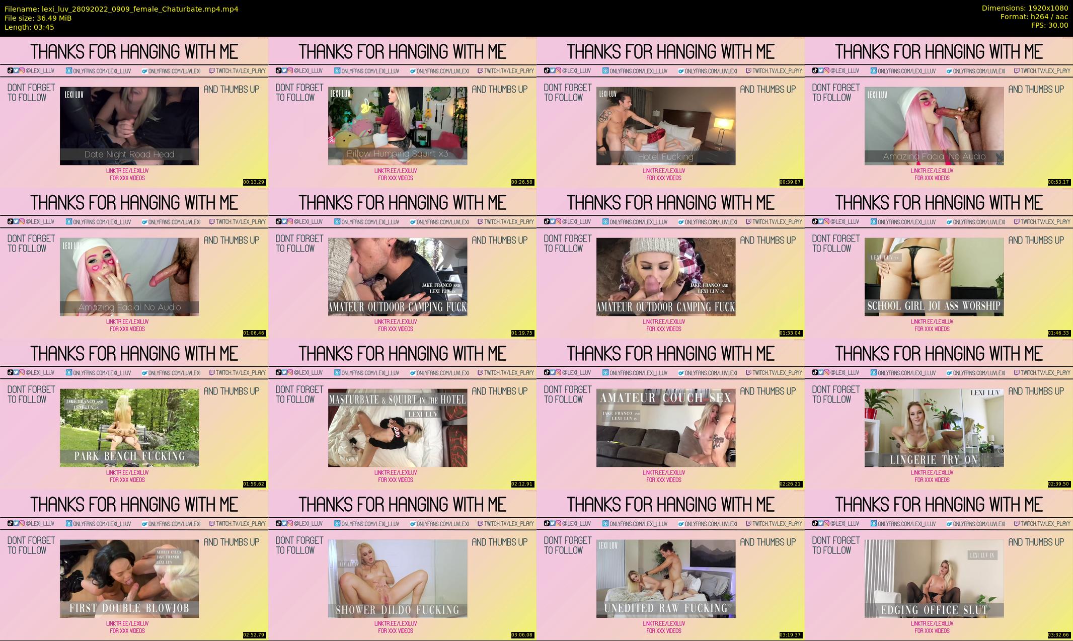 lexi_luv — 4 minute Chaturbate female cam show recording, 1080p, Sep 28, 2022