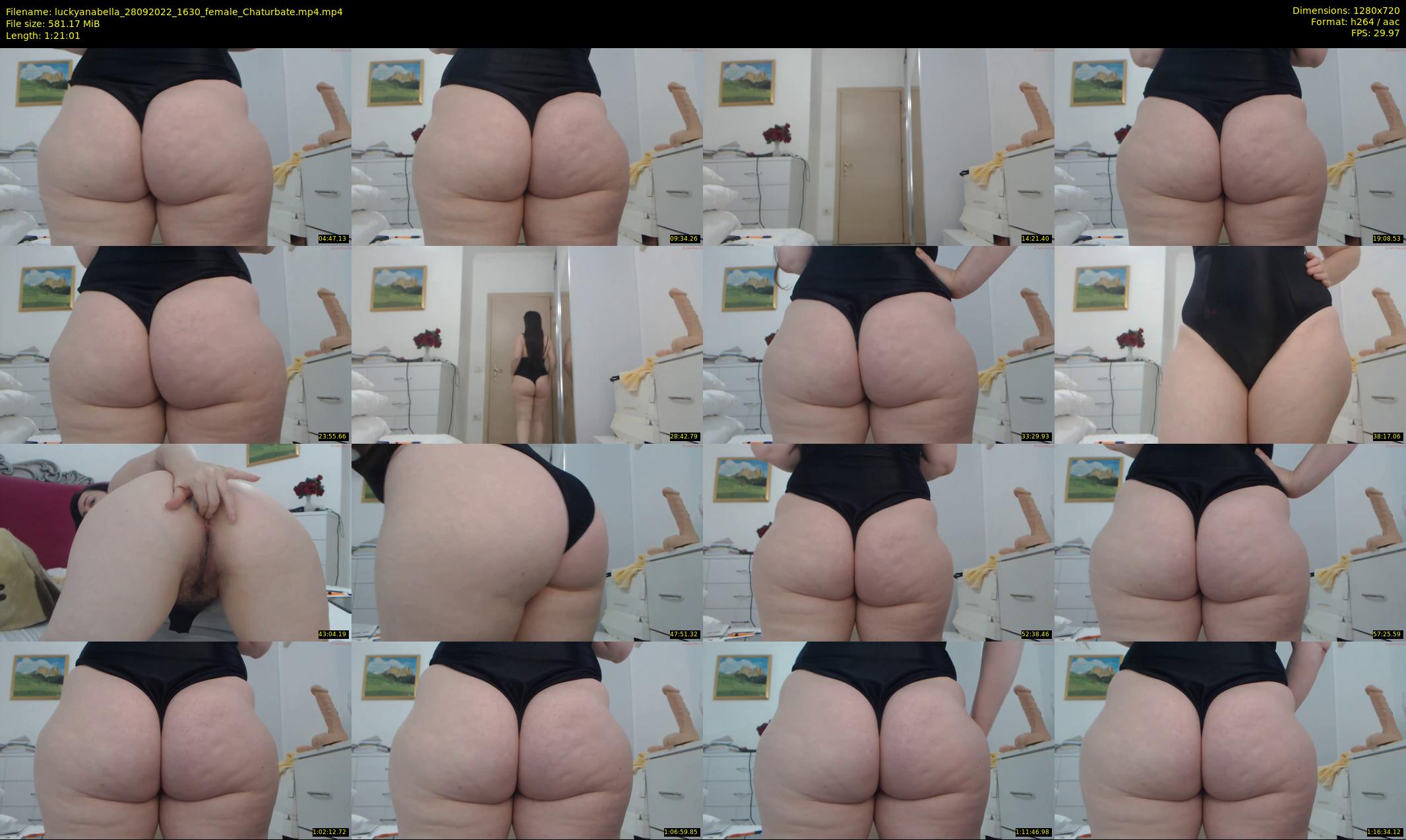 luckyanabella — 82 minute Chaturbate female cam show recording, 720p, Sep 28, 2022
