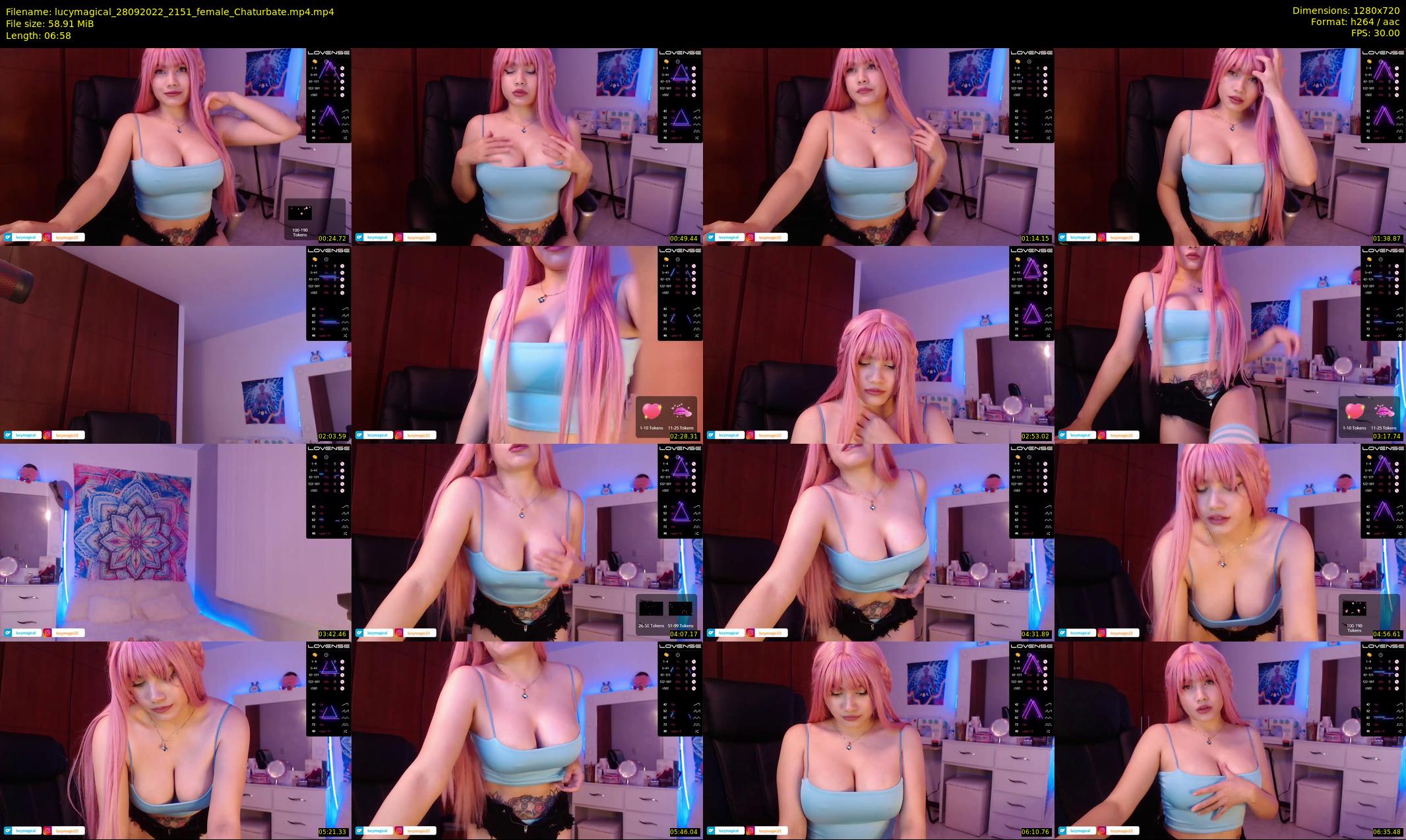 lucymagical — 7 minute Chaturbate female cam show recording, 720p, Sep 28, 2022