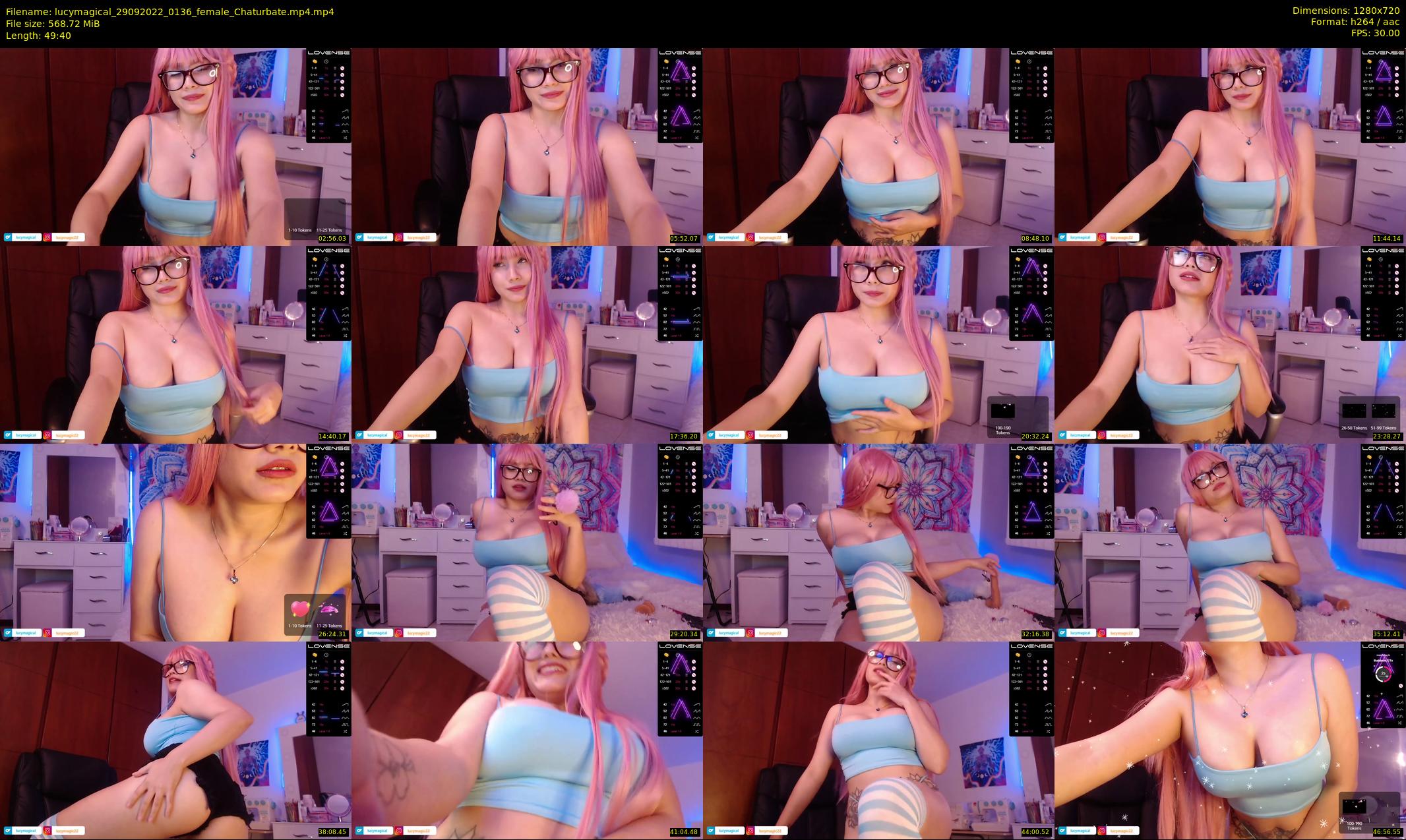 lucymagical — 50 minute Chaturbate female cam show recording, 720p, Sep 29, 2022