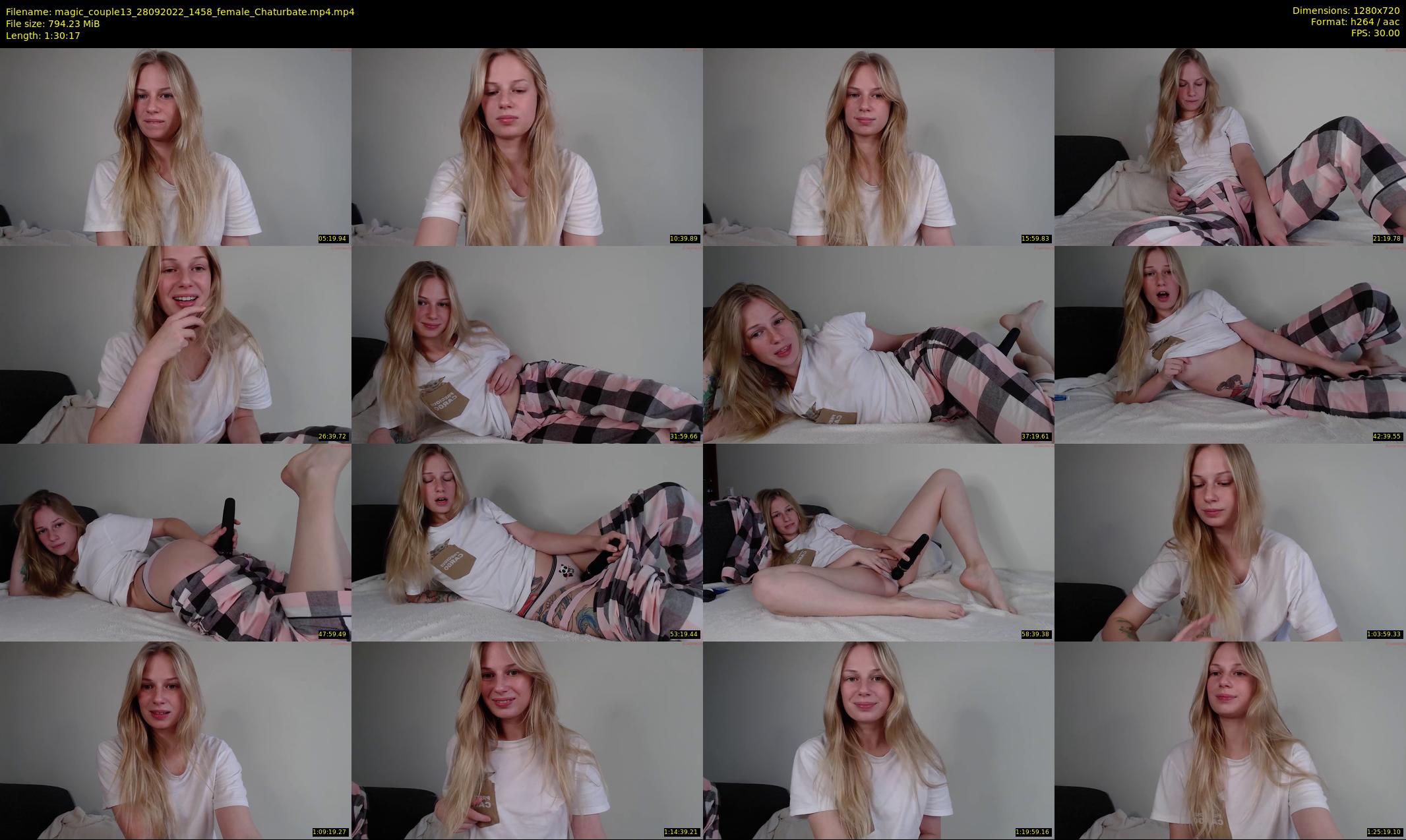 magic_couple13 — 91 minute Chaturbate couple cam show recording, 720p, Sep 28, 2022