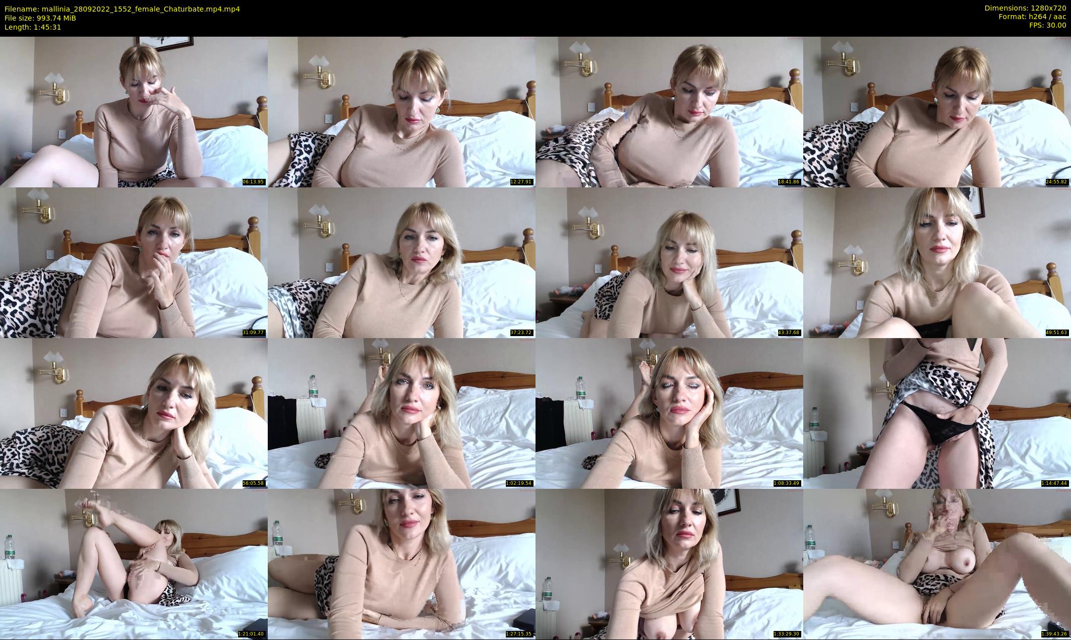 mallinia — 106 minute Chaturbate female cam show recording, 720p, Sep 28, 2022
