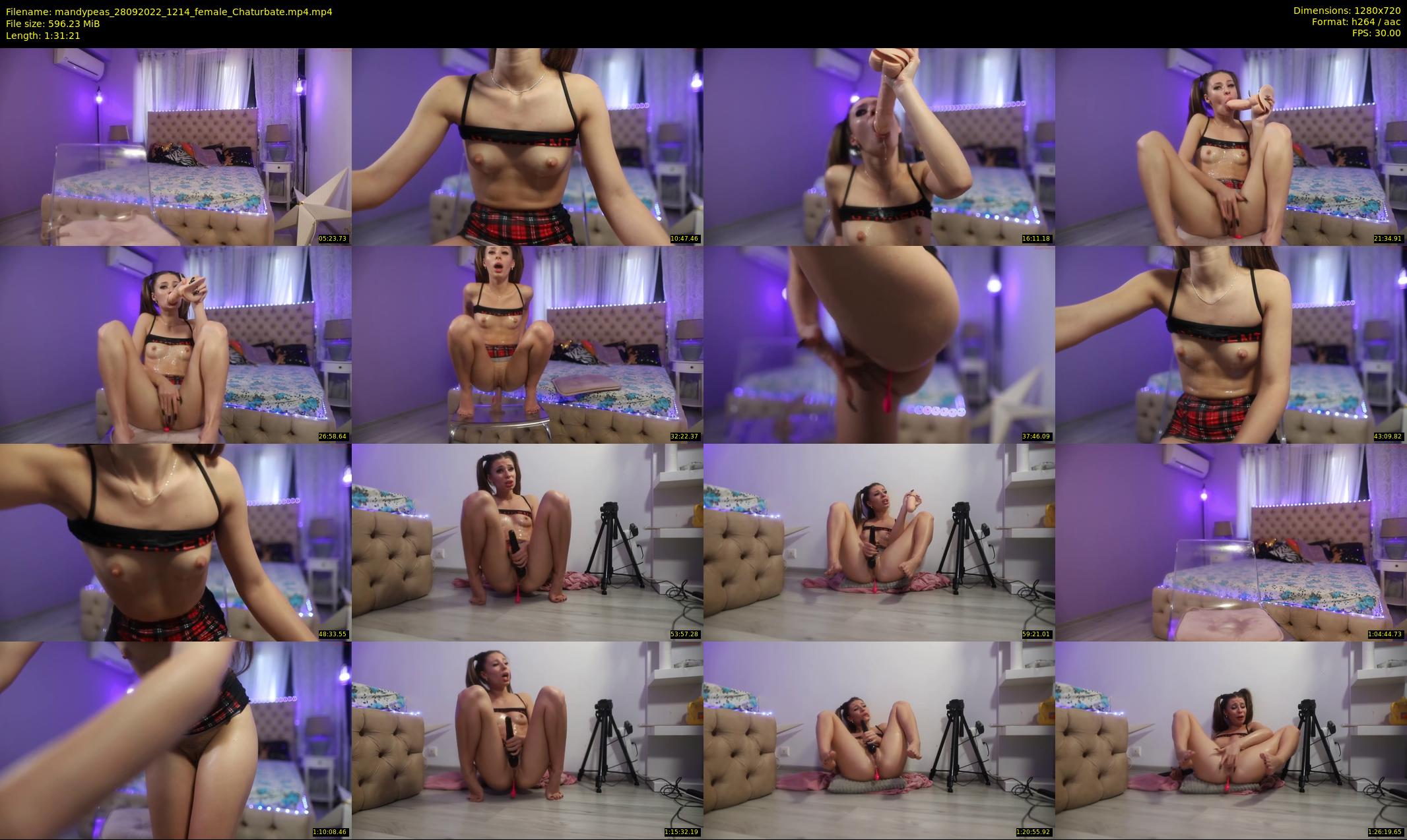 mandypeas — 92 minute Chaturbate female cam show recording, 720p, Sep 28, 2022