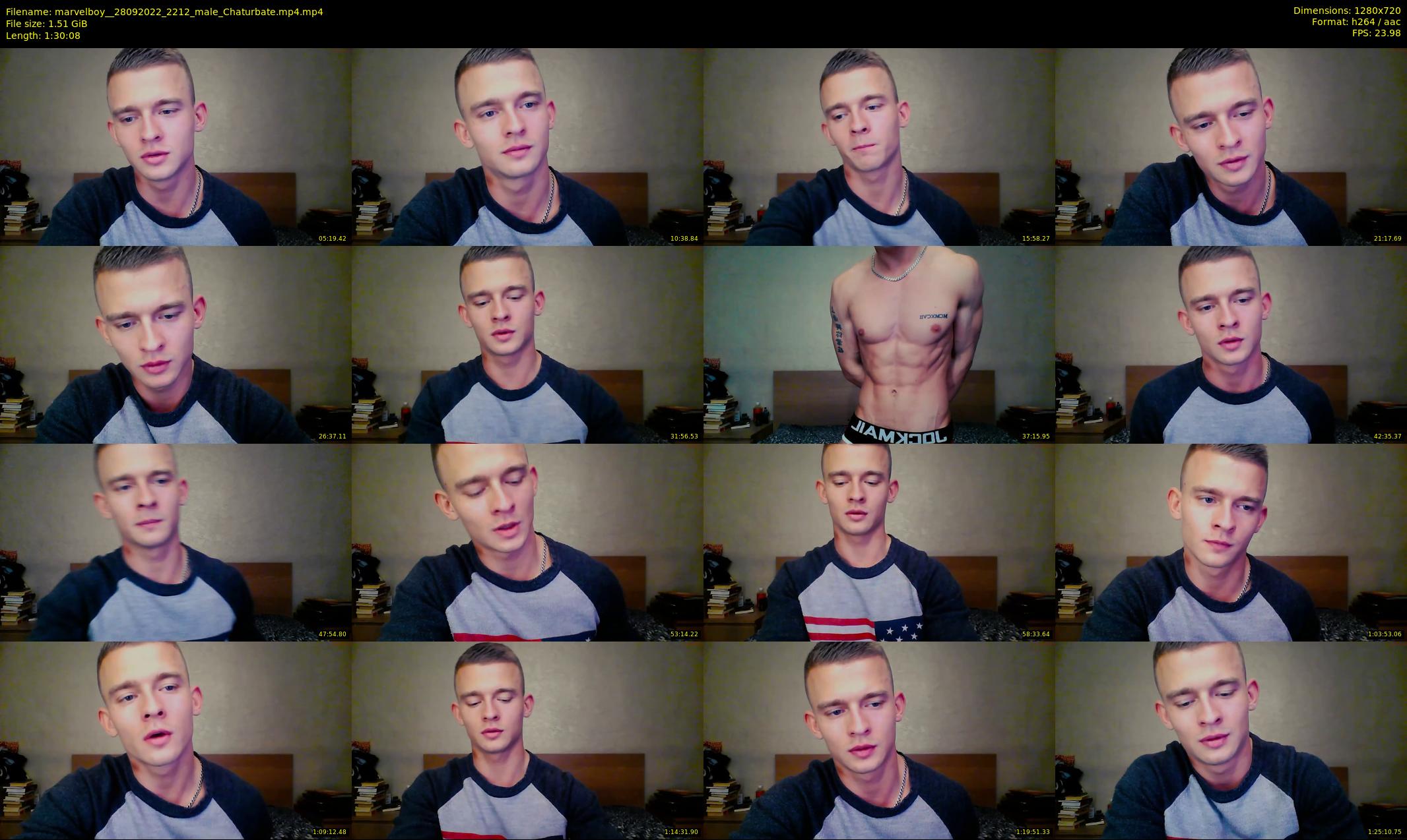 marvelboy_ — 91 minute Chaturbate male cam show recording, 720p, Sep 28, 2022