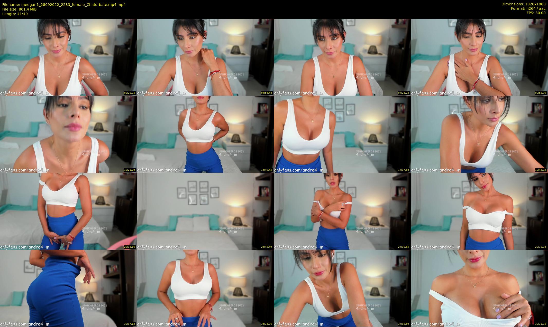 meegan1 — 42 minute Chaturbate female cam show recording, 1080p, Sep 28, 2022