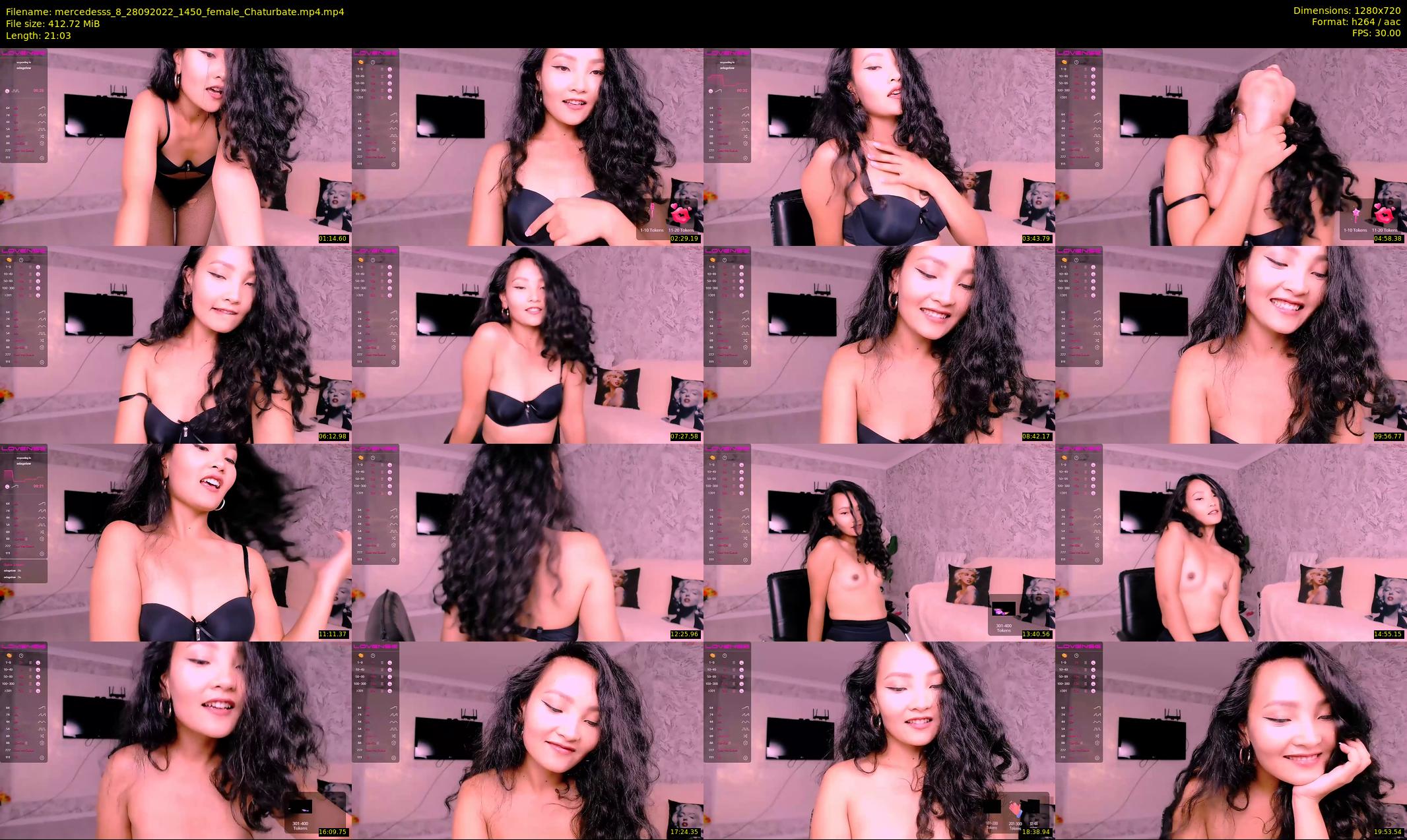 mercedesss_8 — 22 minute Chaturbate female cam show recording, 720p, Sep 28, 2022