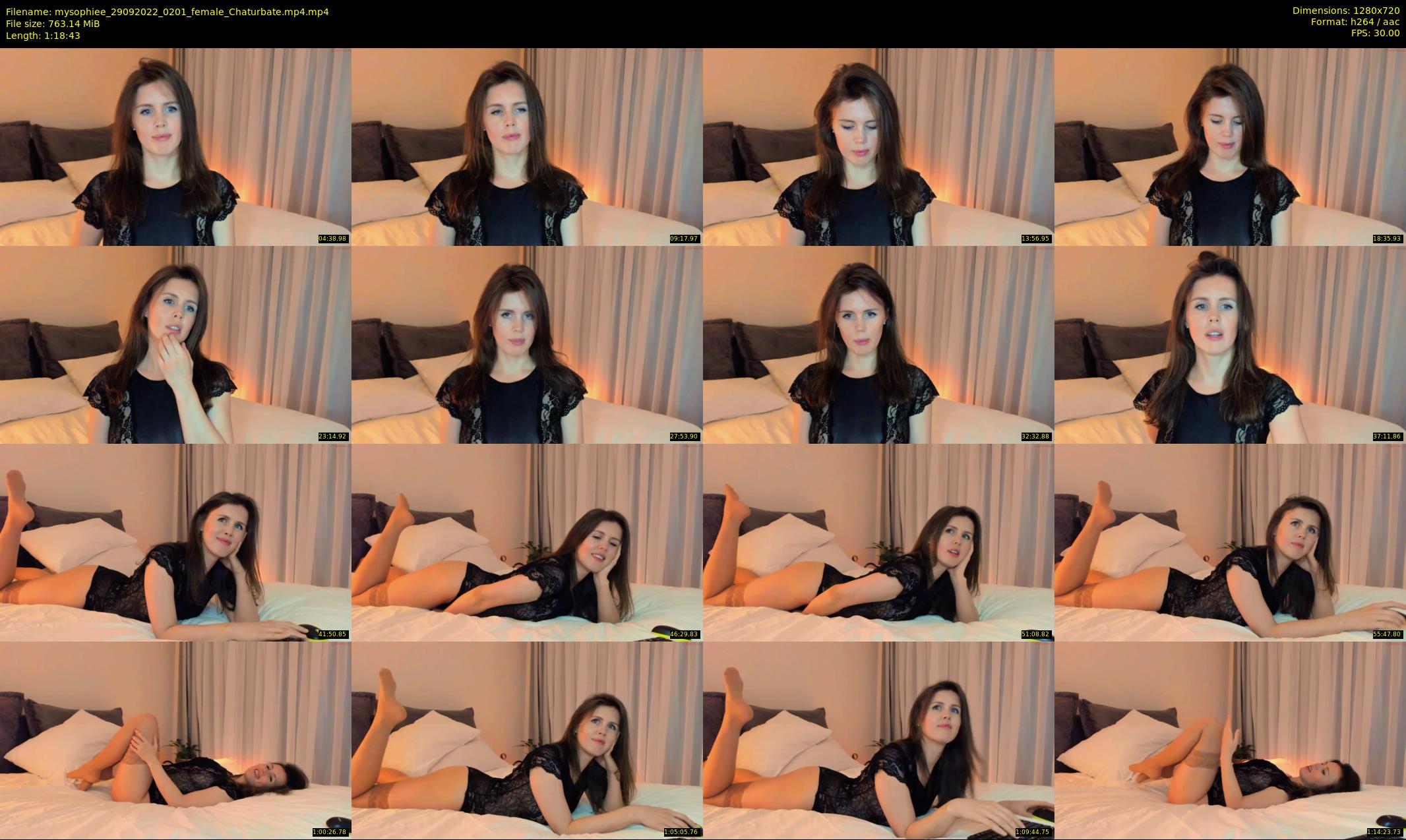 mysophiee — 79 minute Chaturbate female cam show recording, 720p, Sep 29, 2022