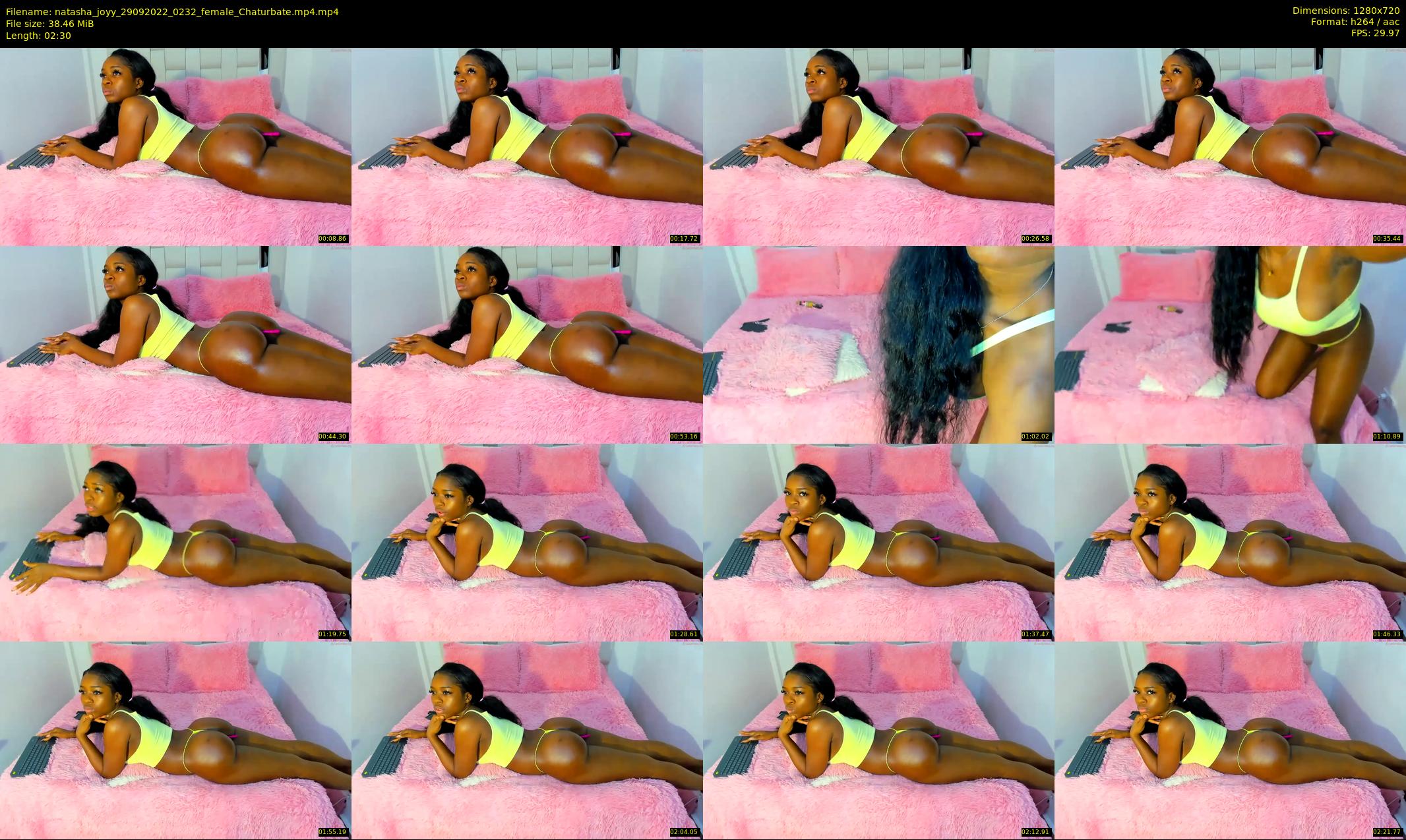 natasha_joyy — 3 minute Chaturbate female cam show recording, 720p, Sep 29, 2022