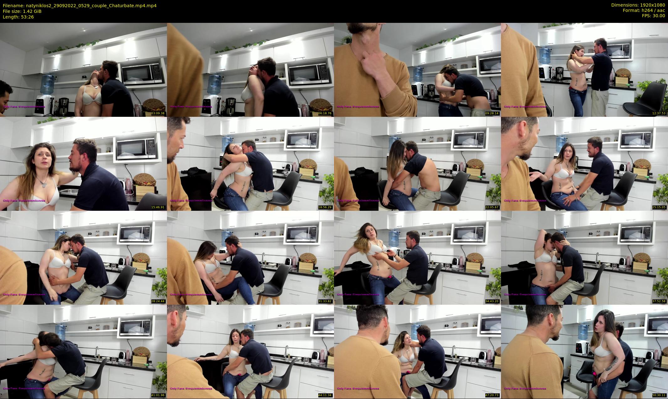 natyniklos2 — 54 minute Chaturbate couple cam show recording, 1080p, Sep 29, 2022