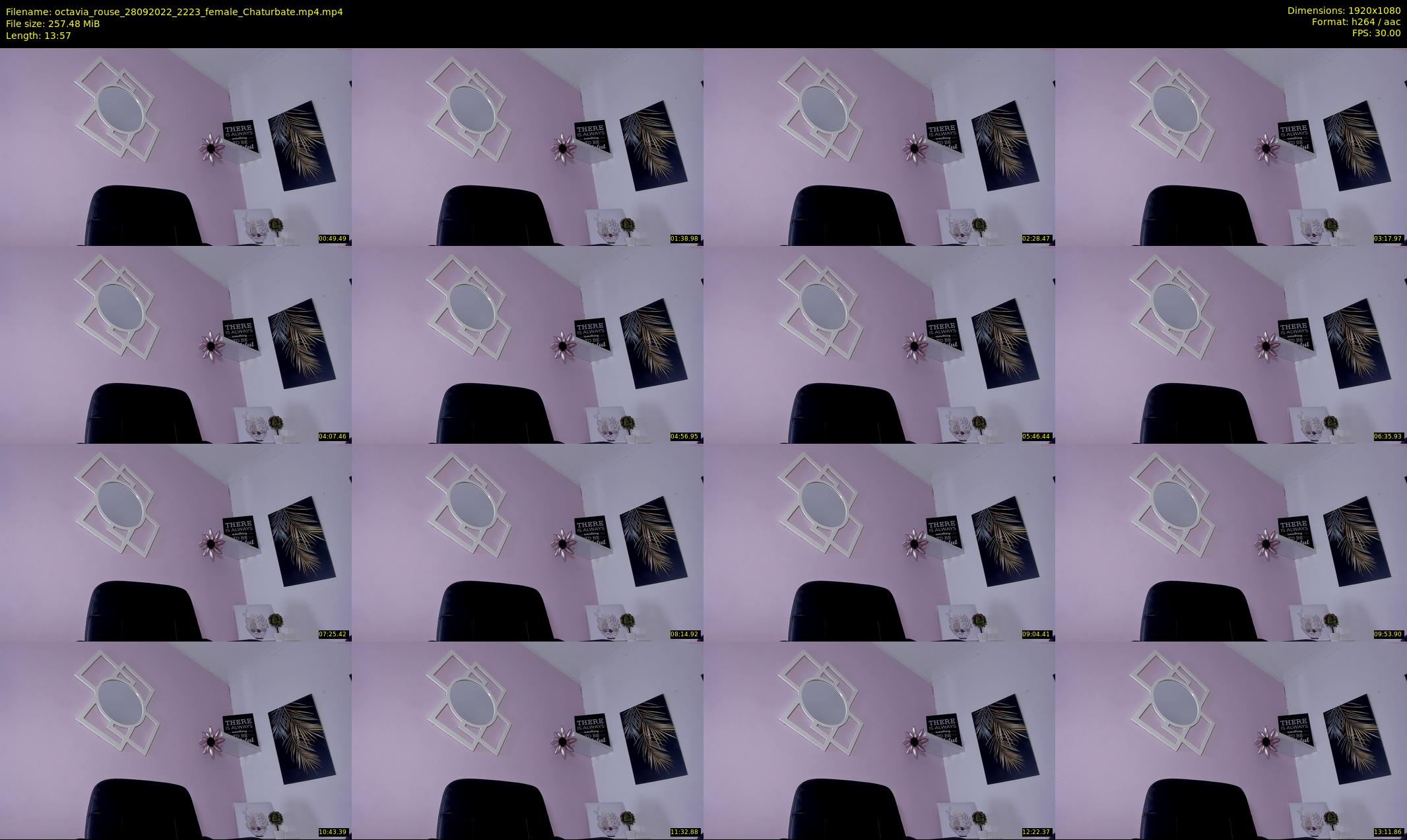octavia_rouse — 14 minute Chaturbate female cam show recording, 1080p, Sep 28, 2022