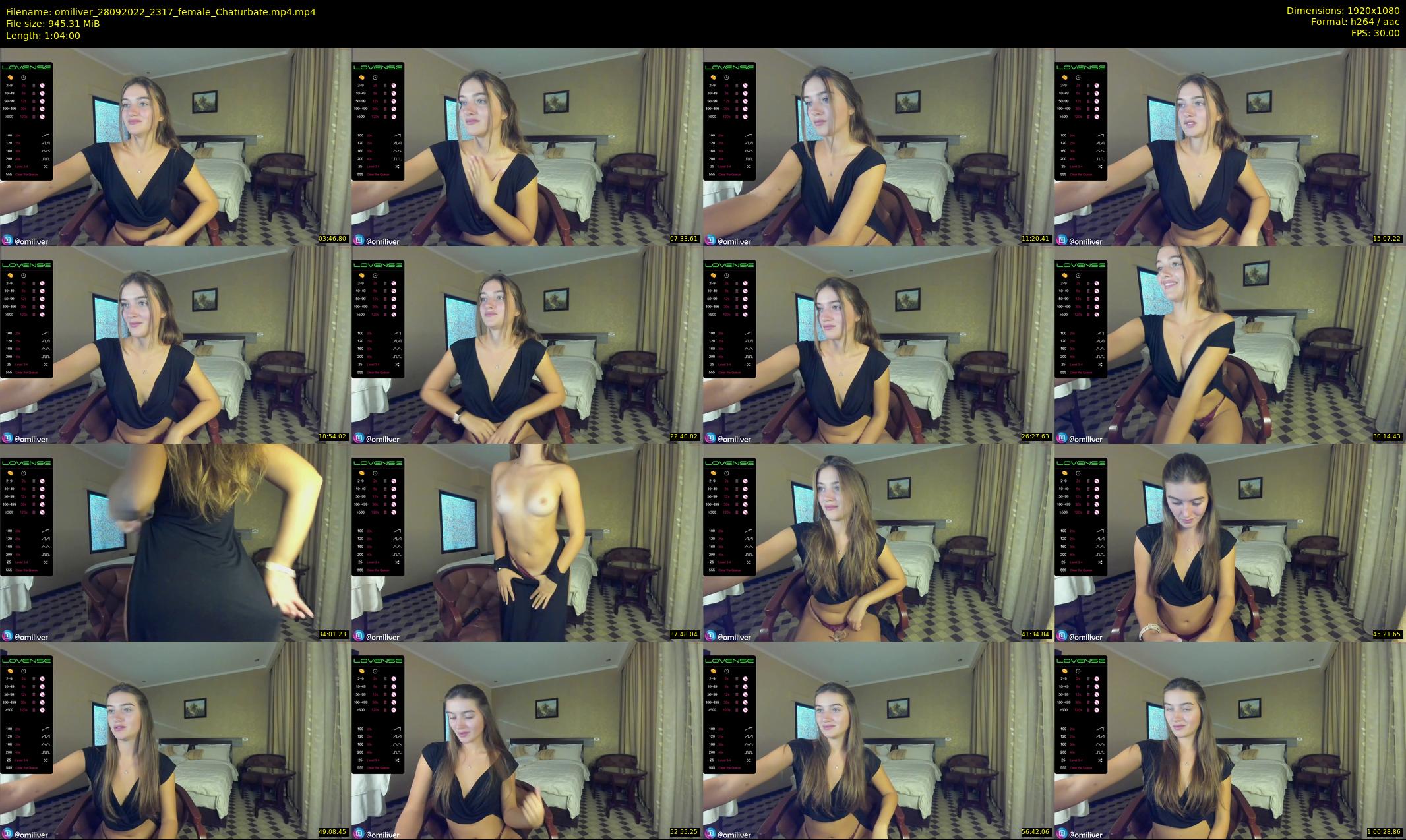 omiliver — 64 minute Chaturbate female cam show recording, 1080p, Sep 28, 2022
