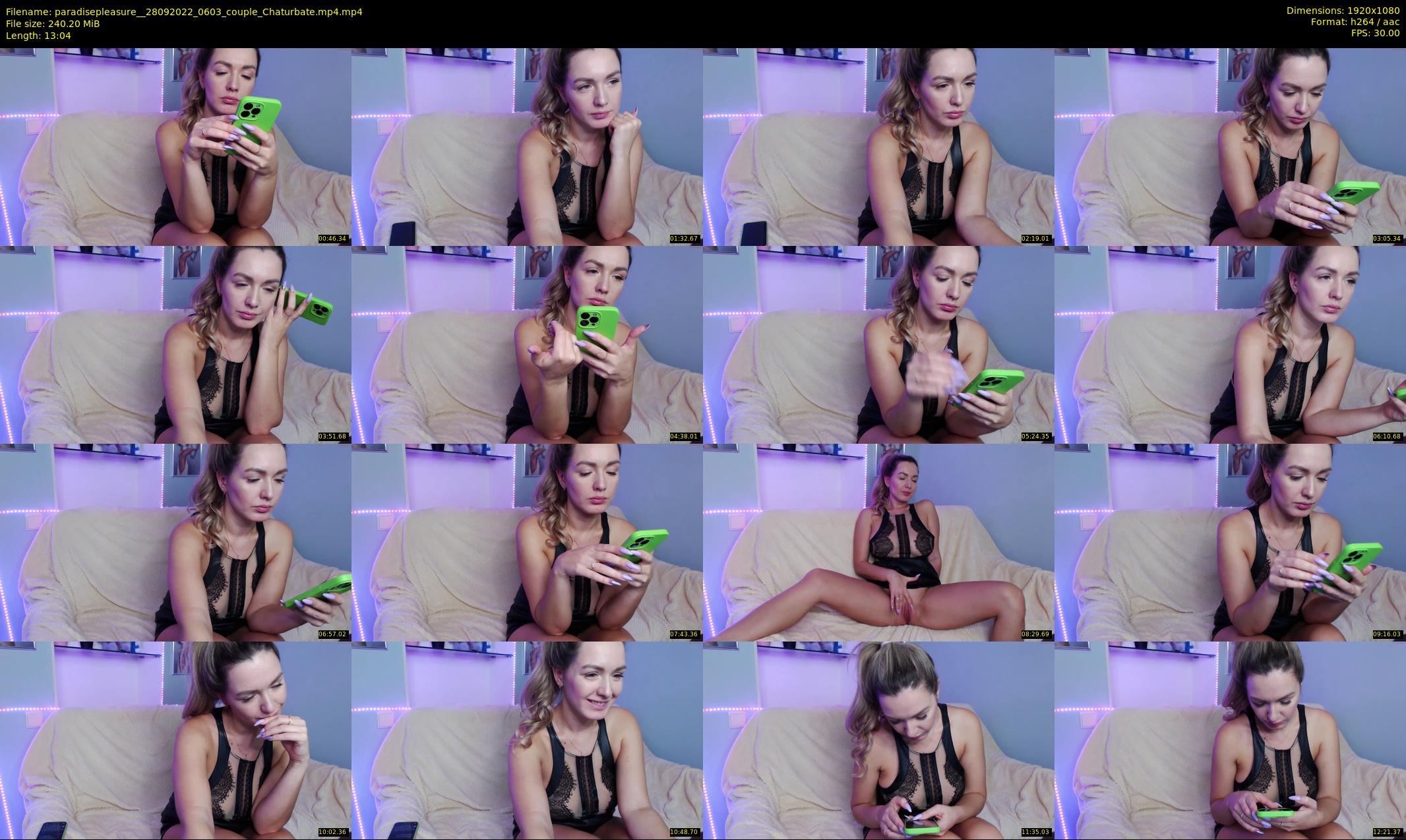 paradisepleasure_ — 14 minute Chaturbate couple cam show recording, 1080p, Sep 28, 2022