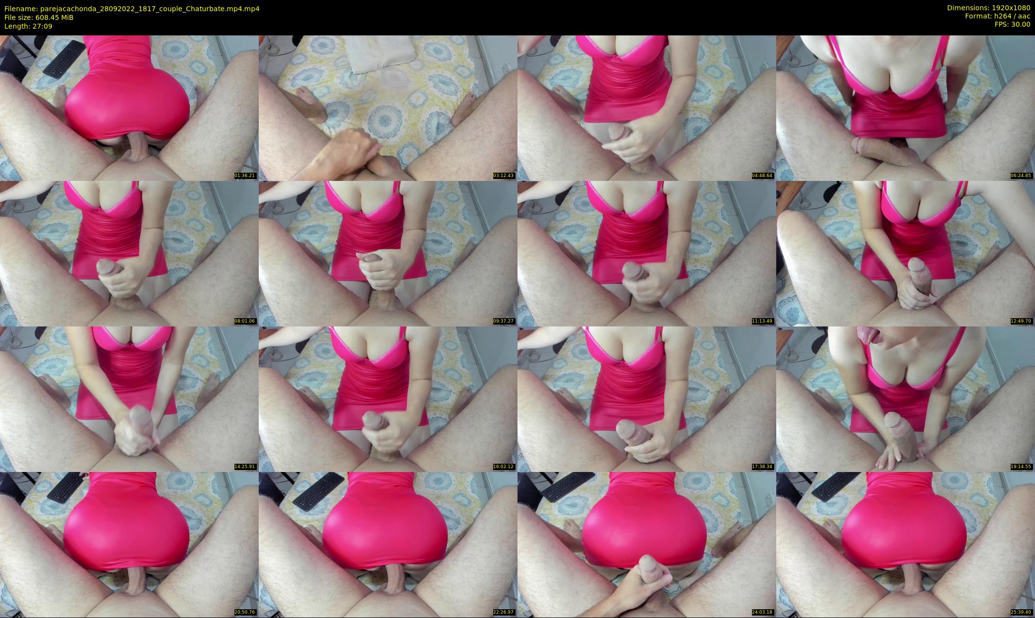 parejacachonda — 28 minute Chaturbate couple cam show recording, 1080p, Sep 28, 2022
