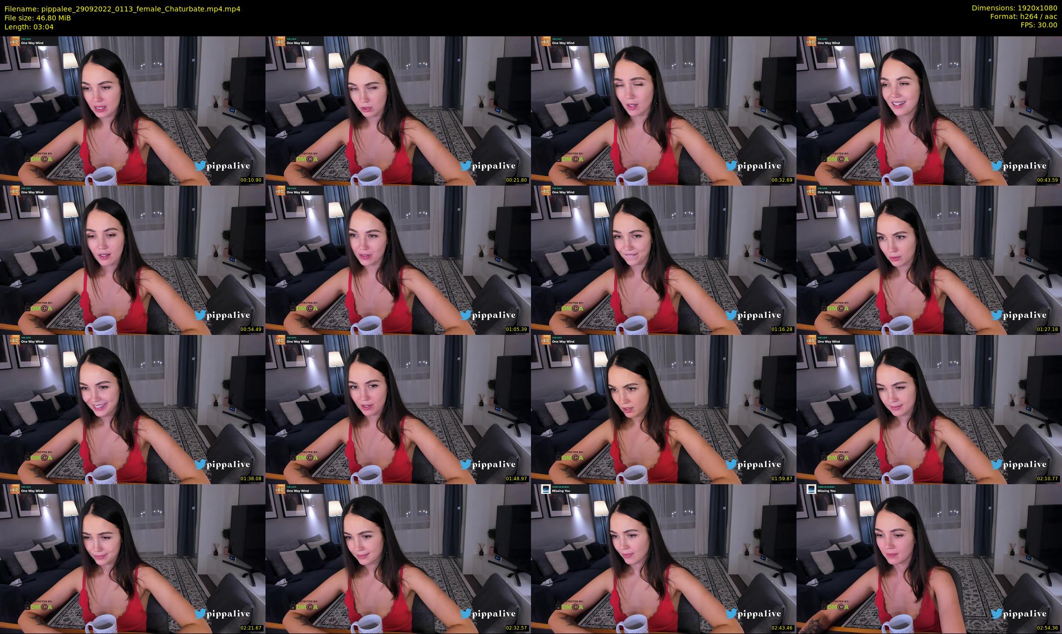pippalee — 4 minute Chaturbate female cam show recording, 1080p, Sep 29, 2022