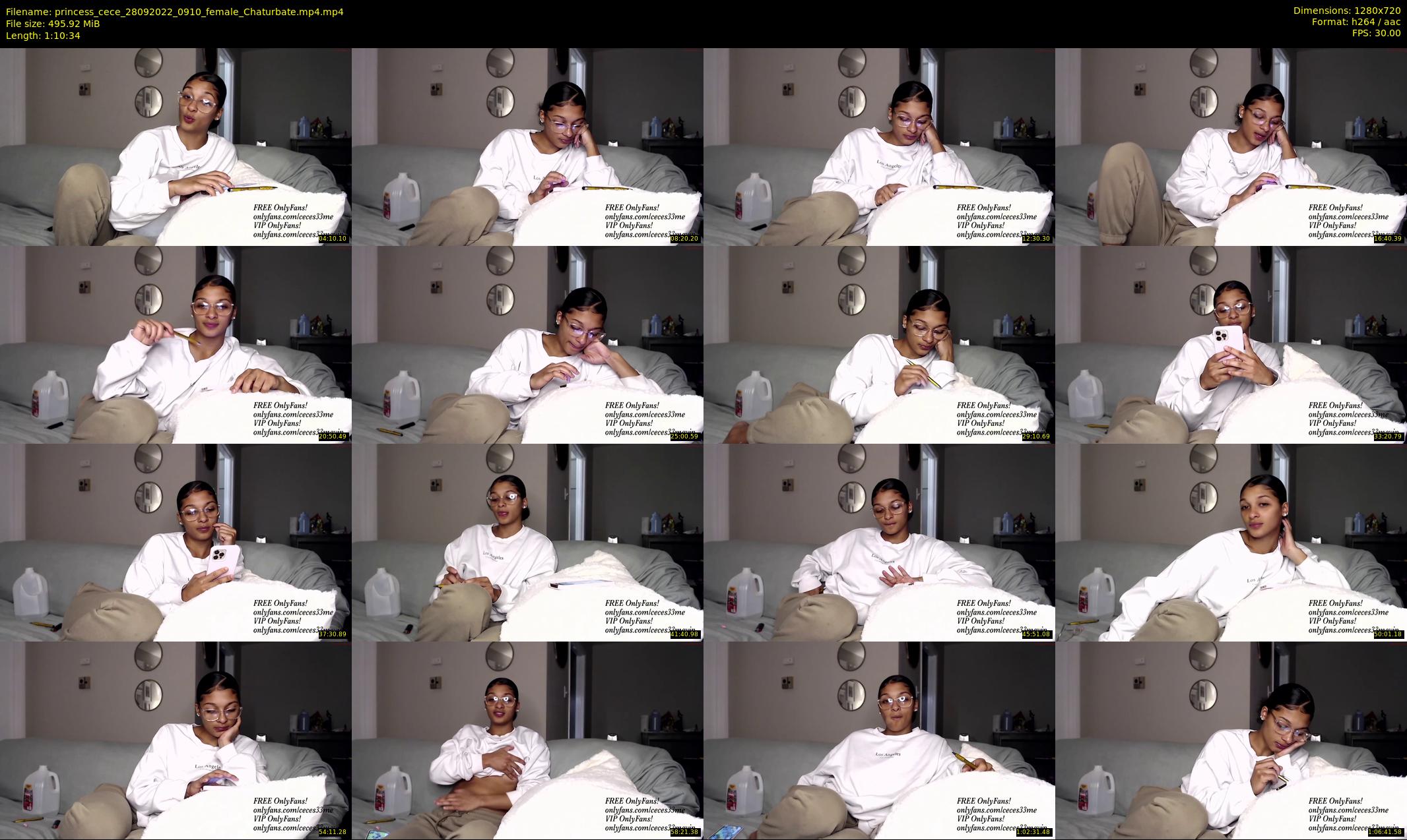 princess_cece — 71 minute Chaturbate female cam show recording, 720p, Sep 28, 2022