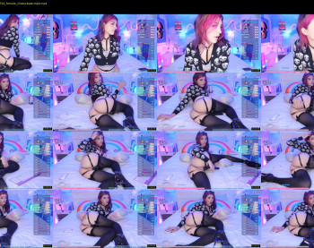 rainbowslut — 48 minute Chaturbate female cam show recording, 720p, Sep 28, 2022