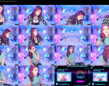 rainbowslut — 58 minute Chaturbate female cam show recording, 720p, Sep 28, 2022