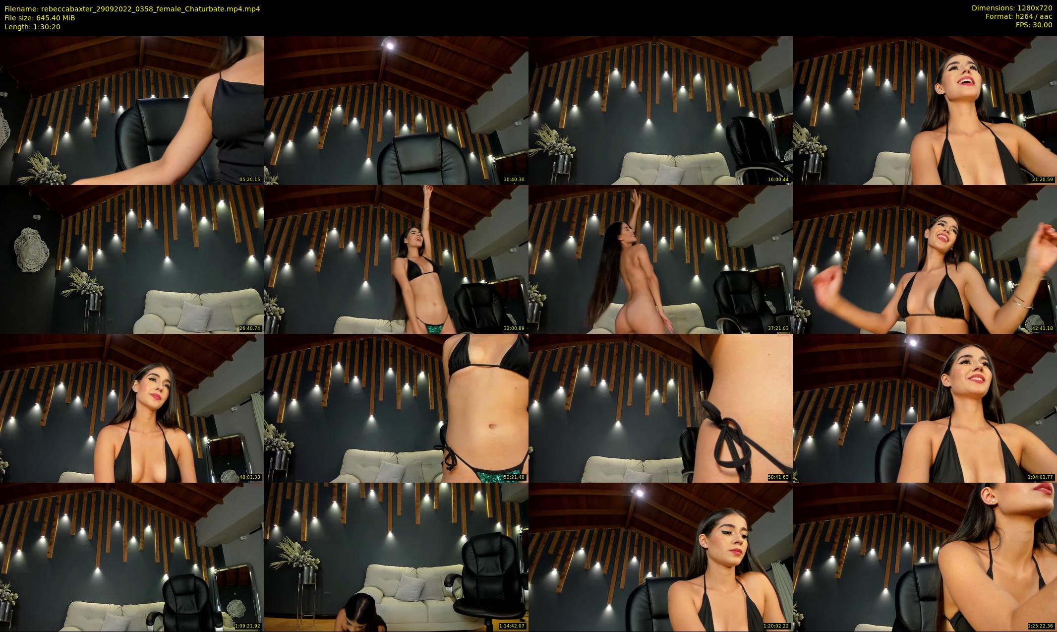 rebeccabaxter — 91 minute Chaturbate female cam show recording, 720p, Sep 29, 2022