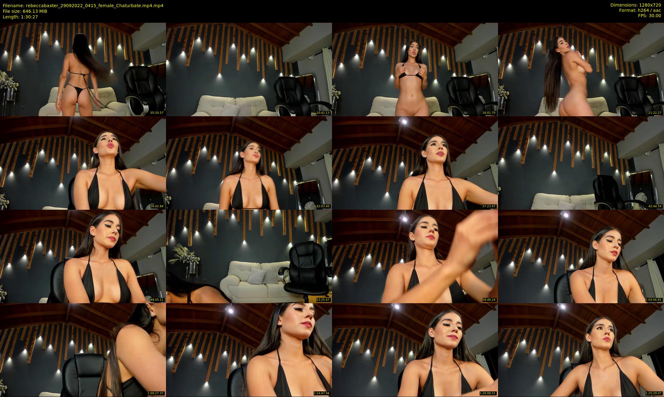 rebeccabaxter — 91 minute Chaturbate female cam show recording, 720p, Sep 29, 2022