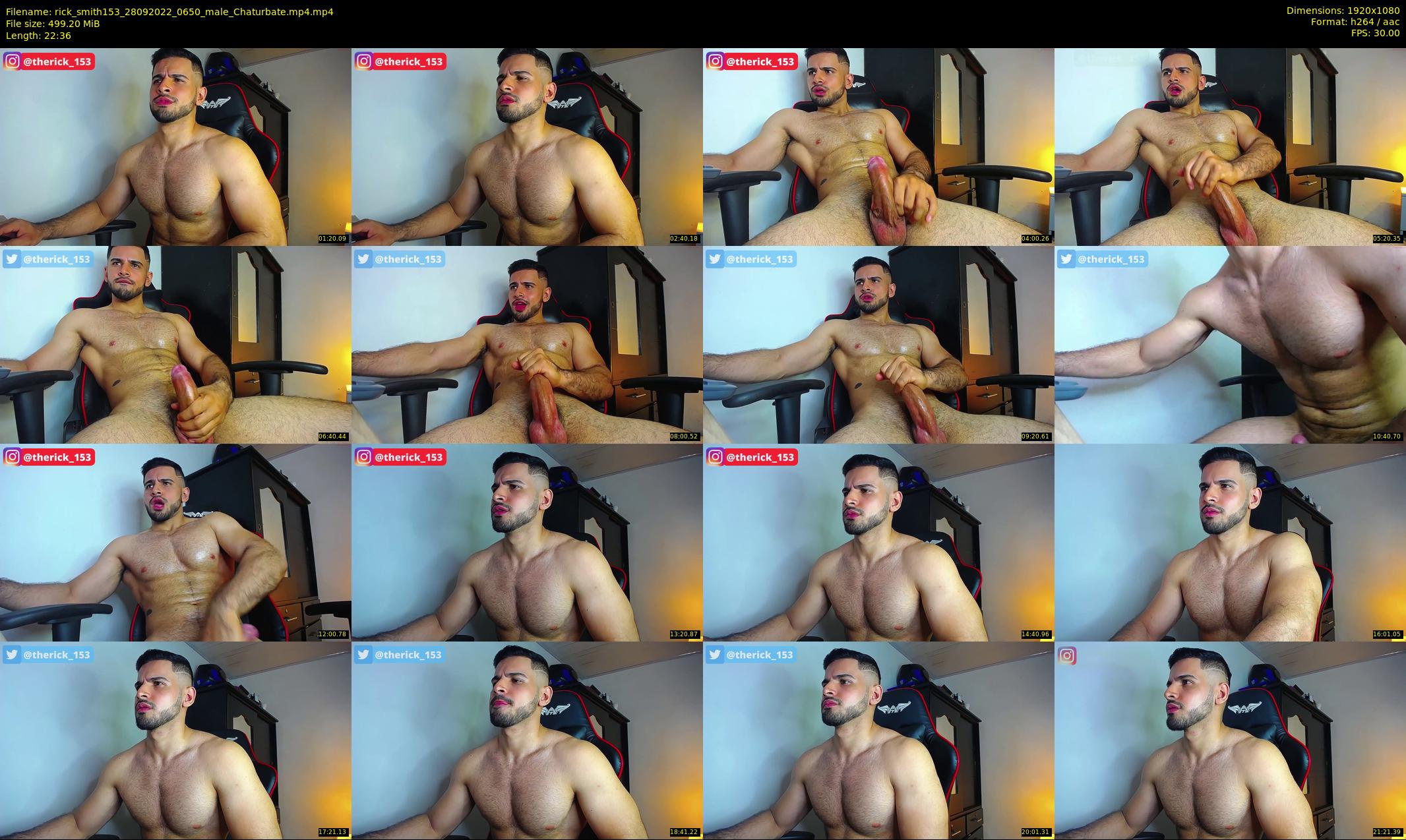 rick_smith153 — 23 minute Chaturbate male cam show recording, 1080p, Sep 28, 2022