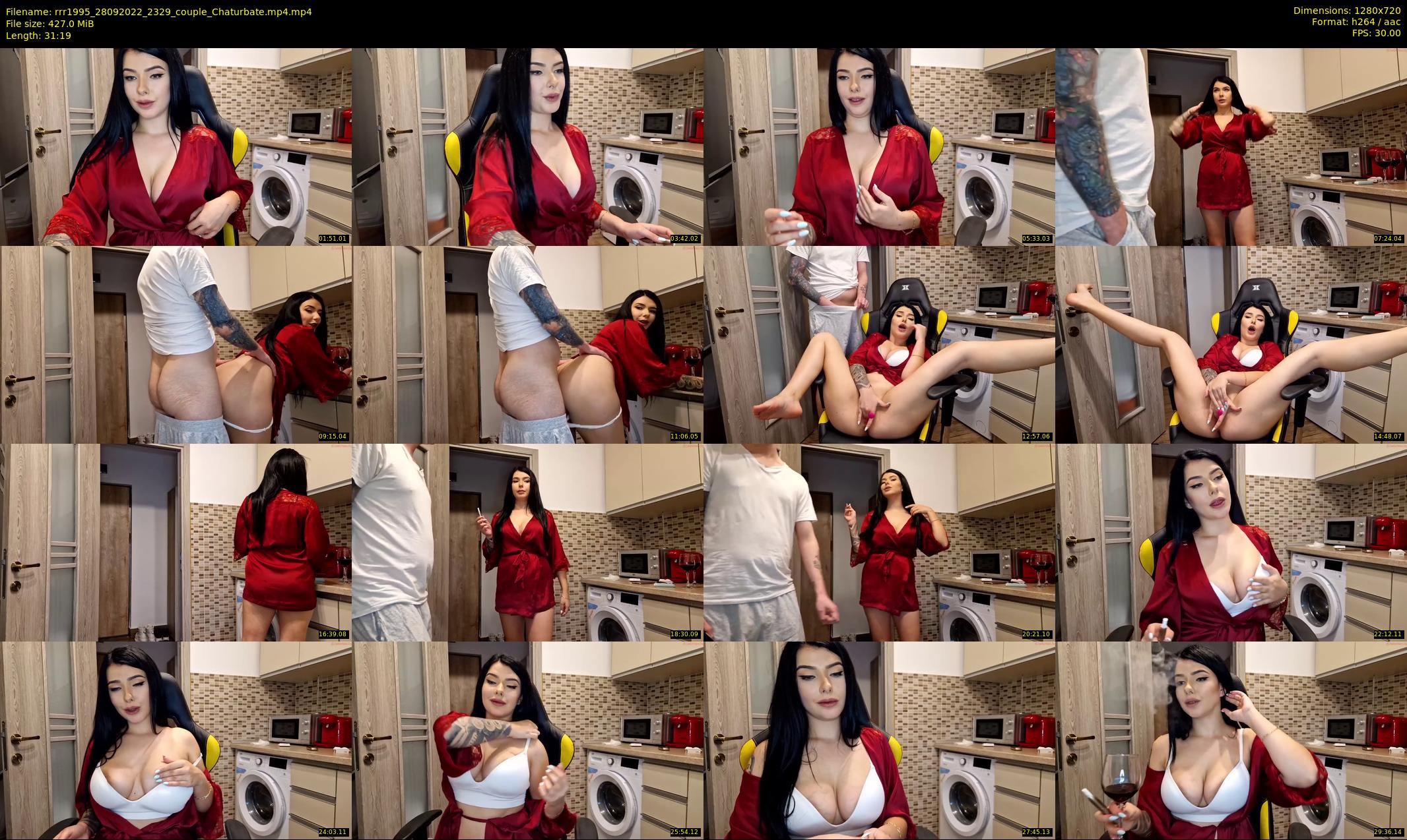 rrr1995 — 32 minute Chaturbate couple cam show recording, 720p, Sep 28, 2022