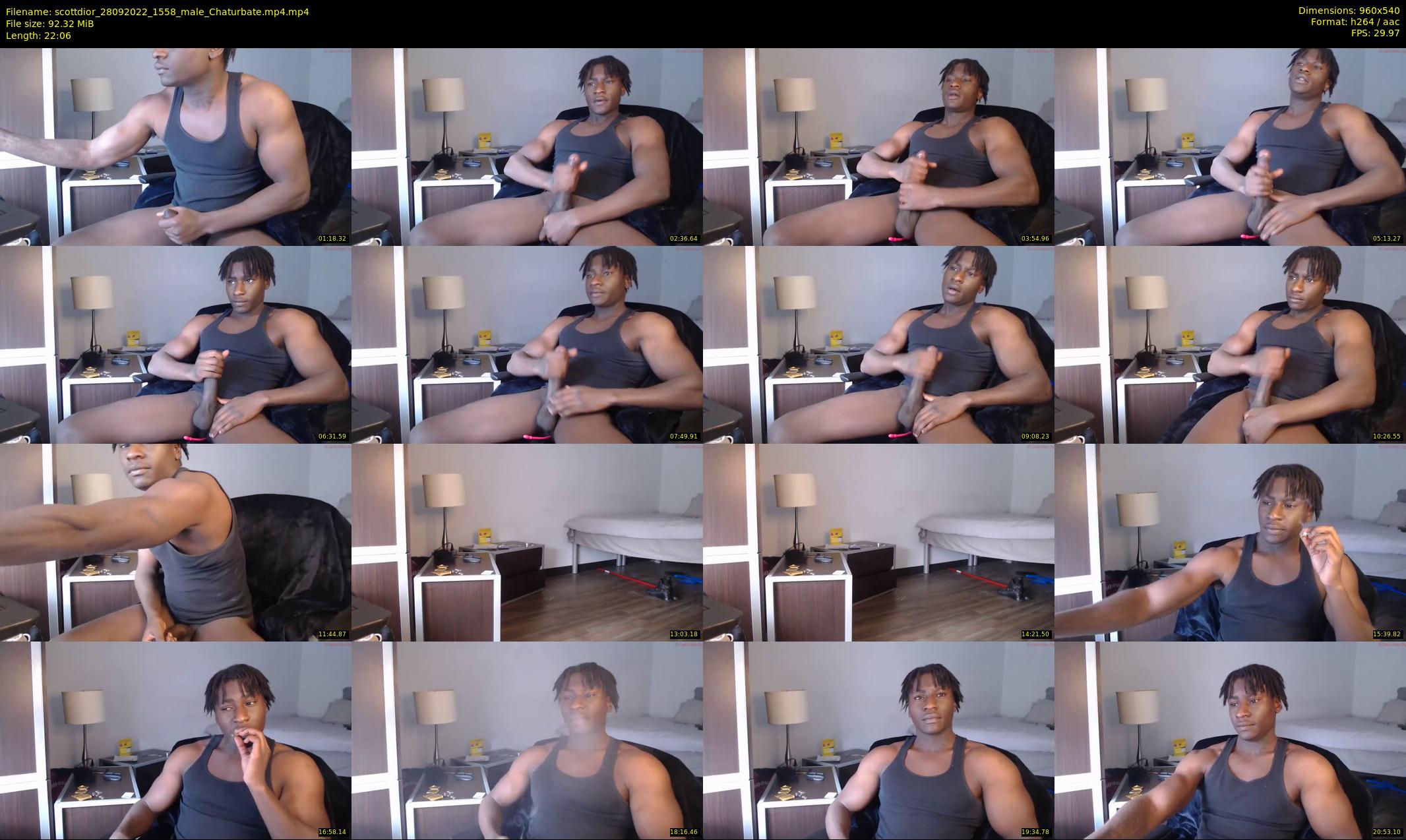scottdior — 23 minute Chaturbate male cam show recording, 480p, Sep 28, 2022