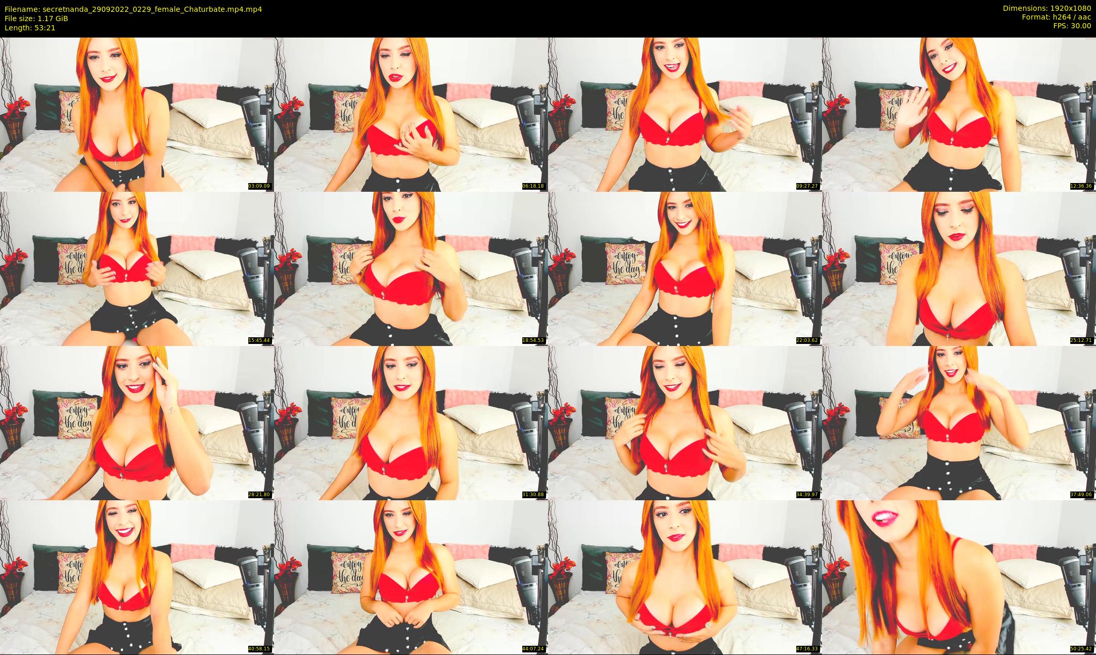 secretnanda — 54 minute Chaturbate female cam show recording, 1080p, Sep 29, 2022
