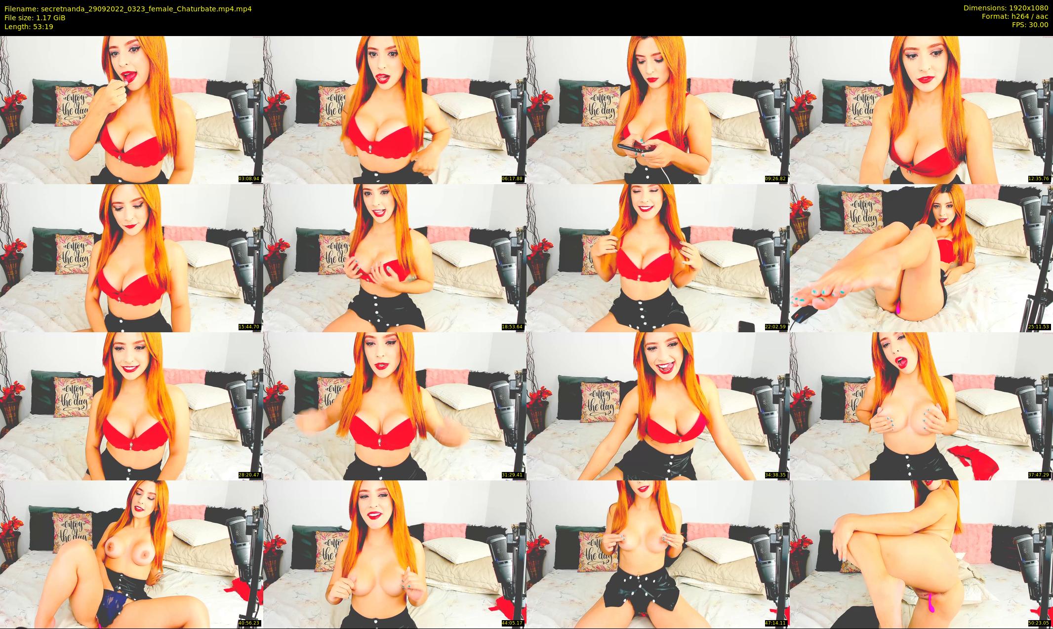 secretnanda — 54 minute Chaturbate female cam show recording, 1080p, Sep 29, 2022