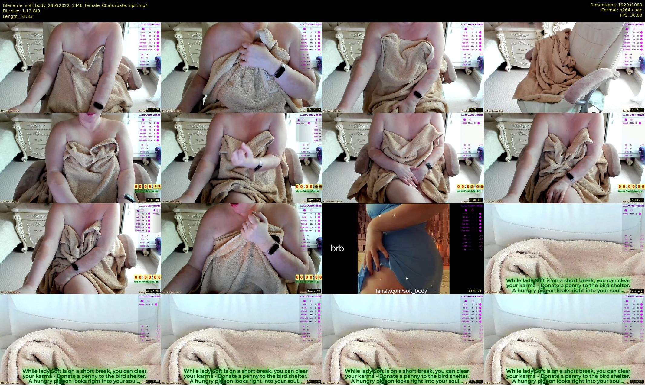 soft_body — 54 minute Chaturbate female cam show recording, 1080p, Sep 28, 2022