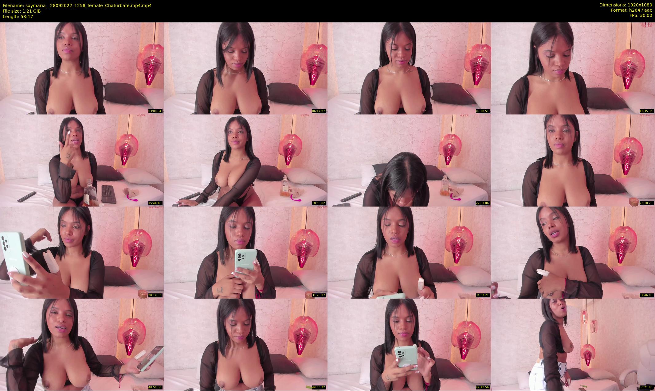 soymaria_ — 54 minute Chaturbate female cam show recording, 1080p, Sep 28, 2022