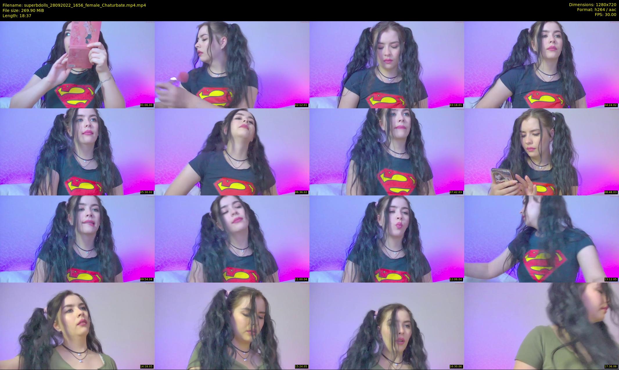 superbdolls — 19 minute Chaturbate couple cam show recording, 720p, Sep 28, 2022