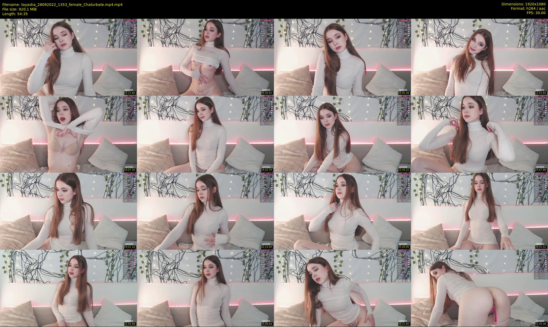 tayasha — 55 minute Chaturbate female cam show recording, 1080p, Sep 28, 2022