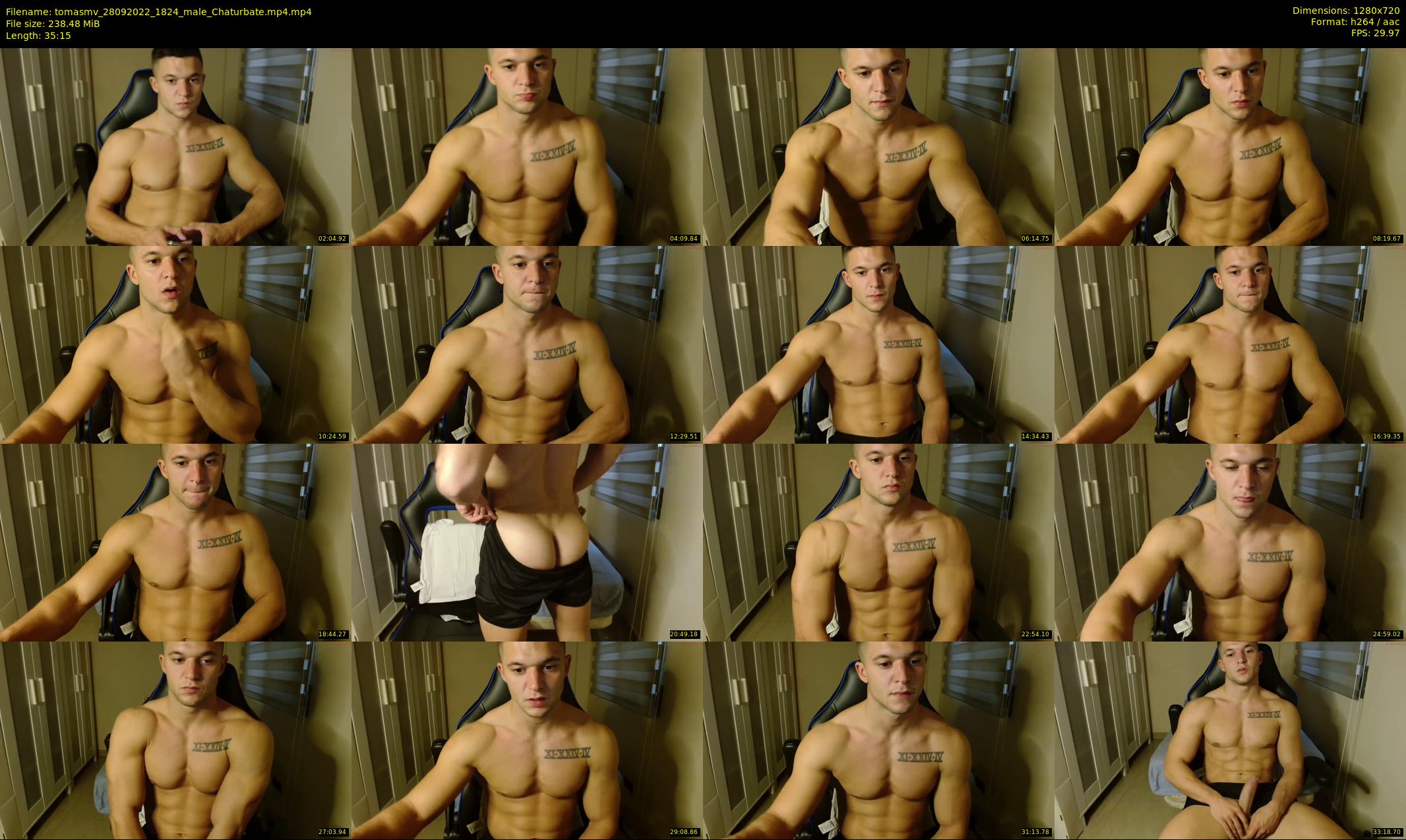 tomasmv — 36 minute Chaturbate male cam show recording, 720p, Sep 28, 2022