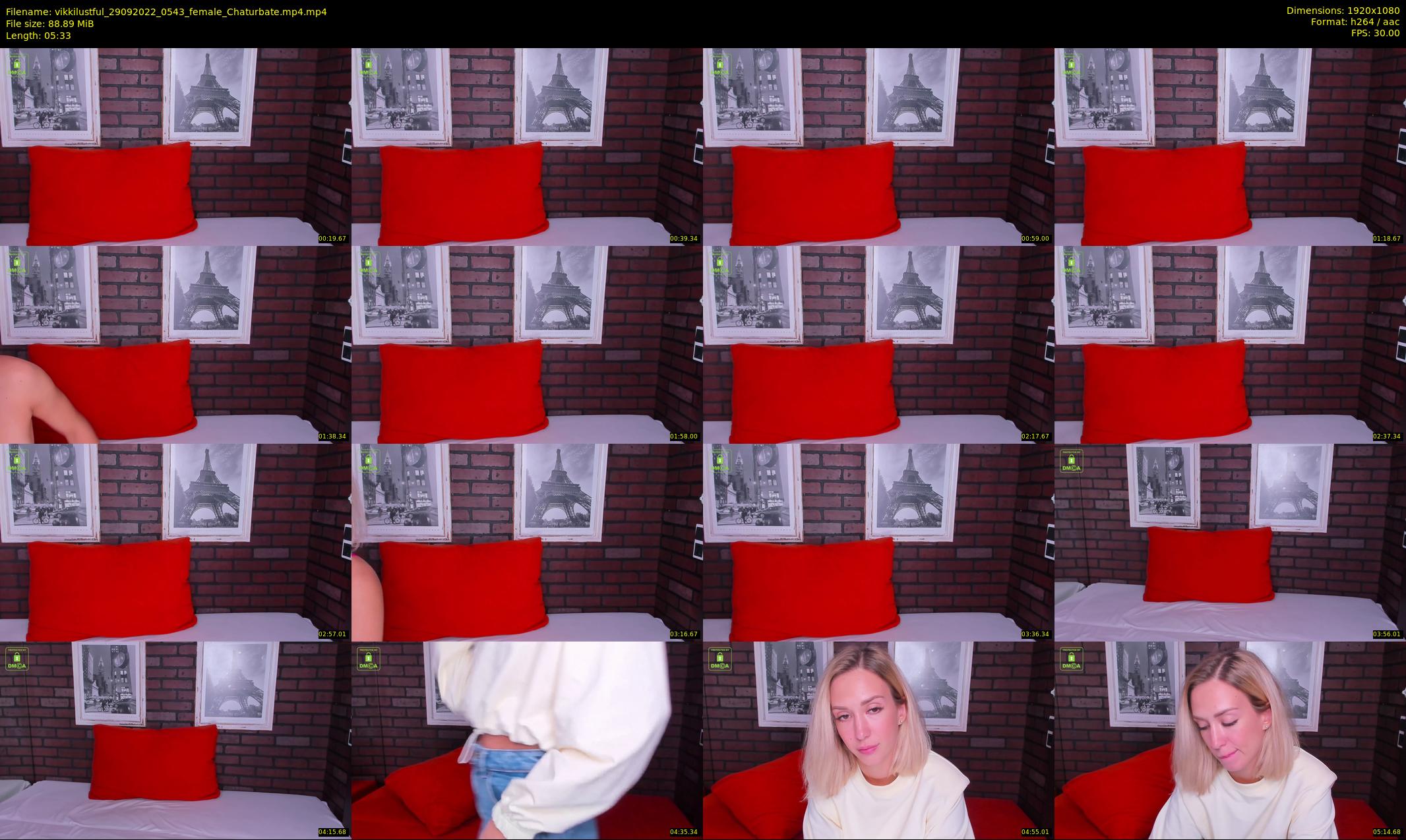 vikkilustful — 6 minute Chaturbate female cam show recording, 1080p, Sep 29, 2022