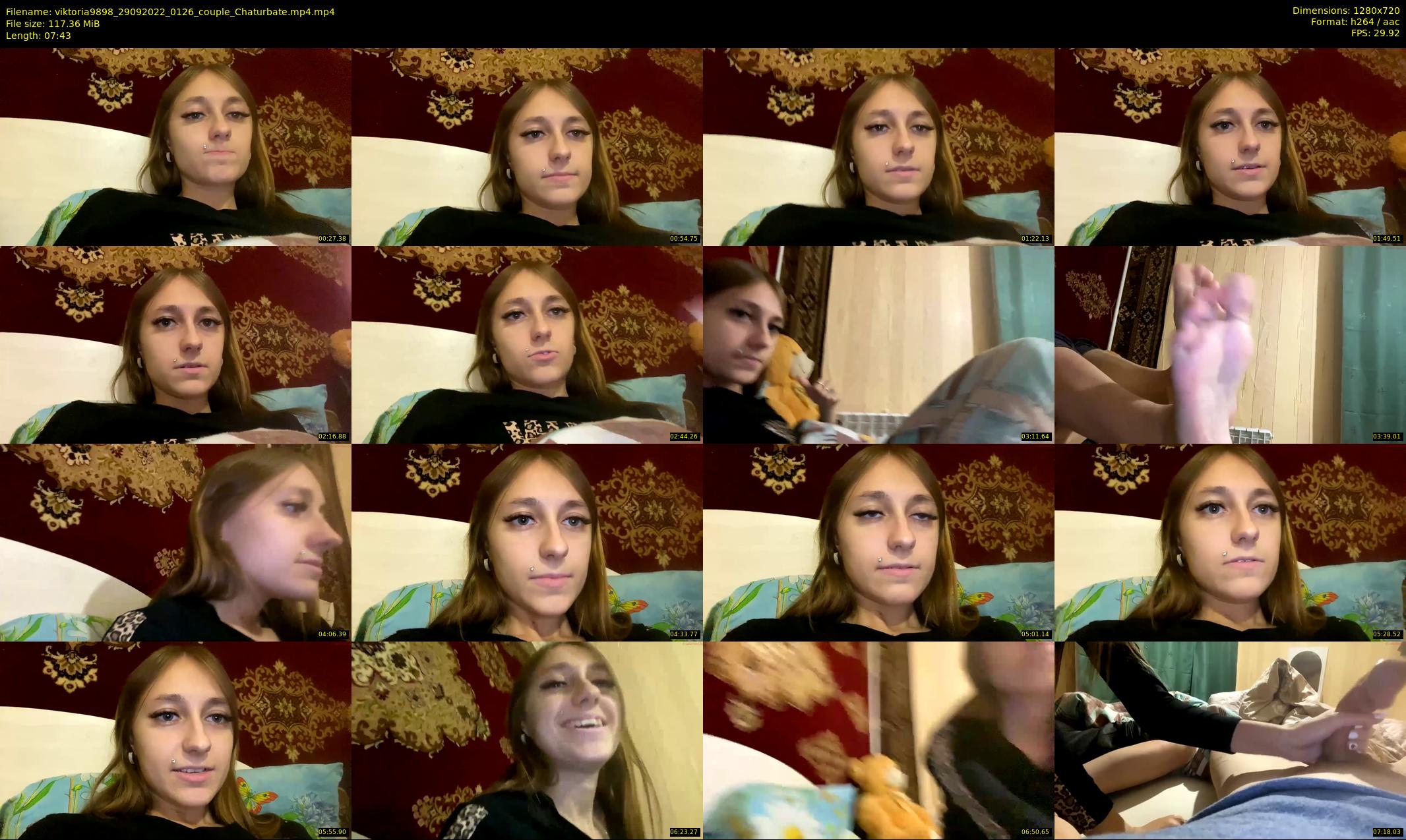 viktoria9898 — 8 minute Chaturbate couple cam show recording, 720p, Sep 29, 2022