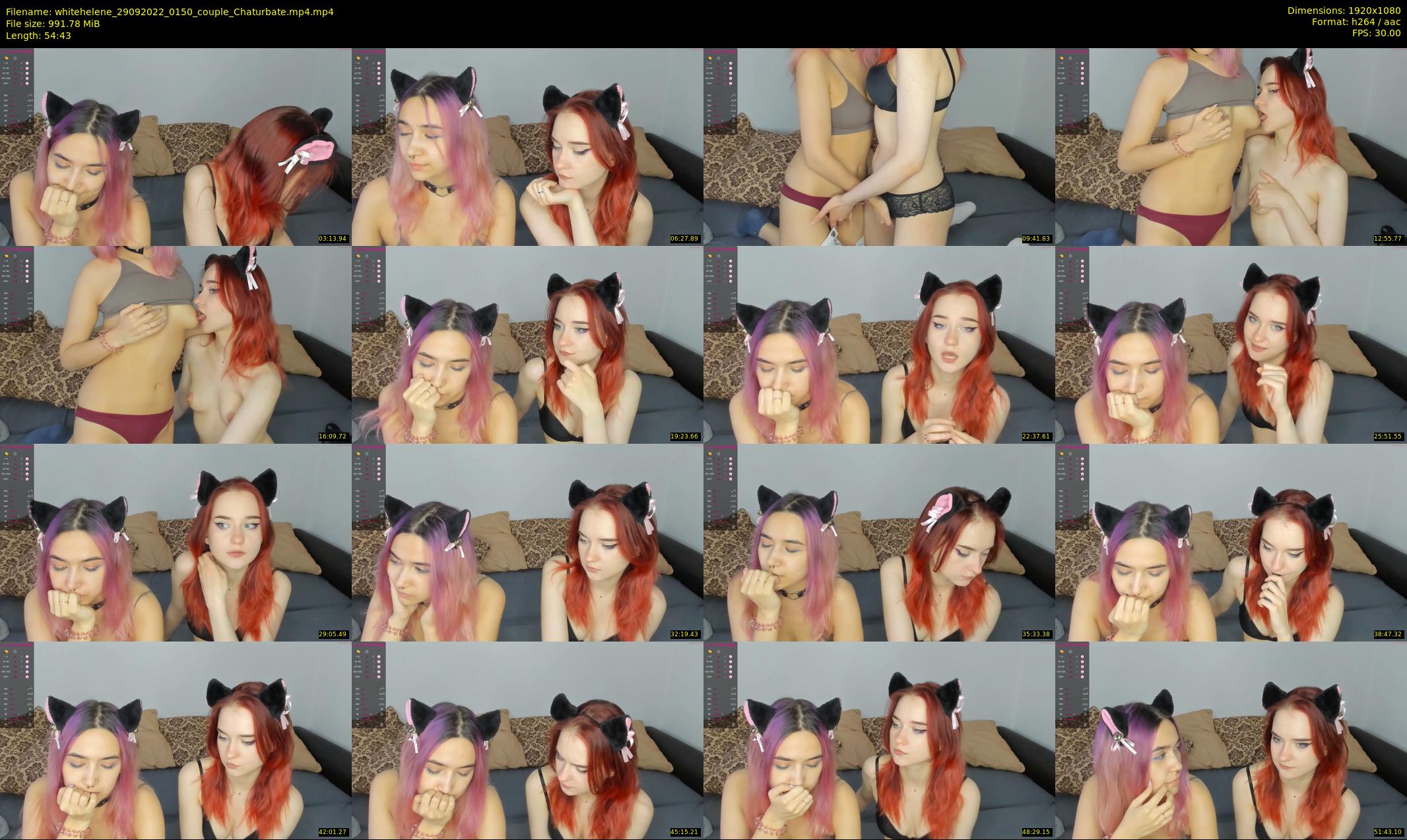 whitehelene — 55 minute Chaturbate female cam show recording, 1080p, Sep 29, 2022