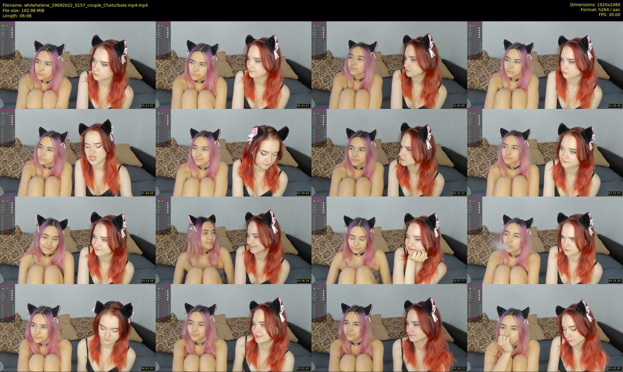 whitehelene — 7 minute Chaturbate female cam show recording, 1080p, Sep 29, 2022