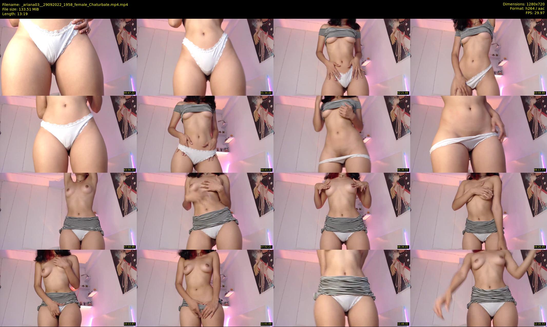 _ariana03_ — 14 minute Chaturbate female cam show recording, 720p, Sep 29, 2022