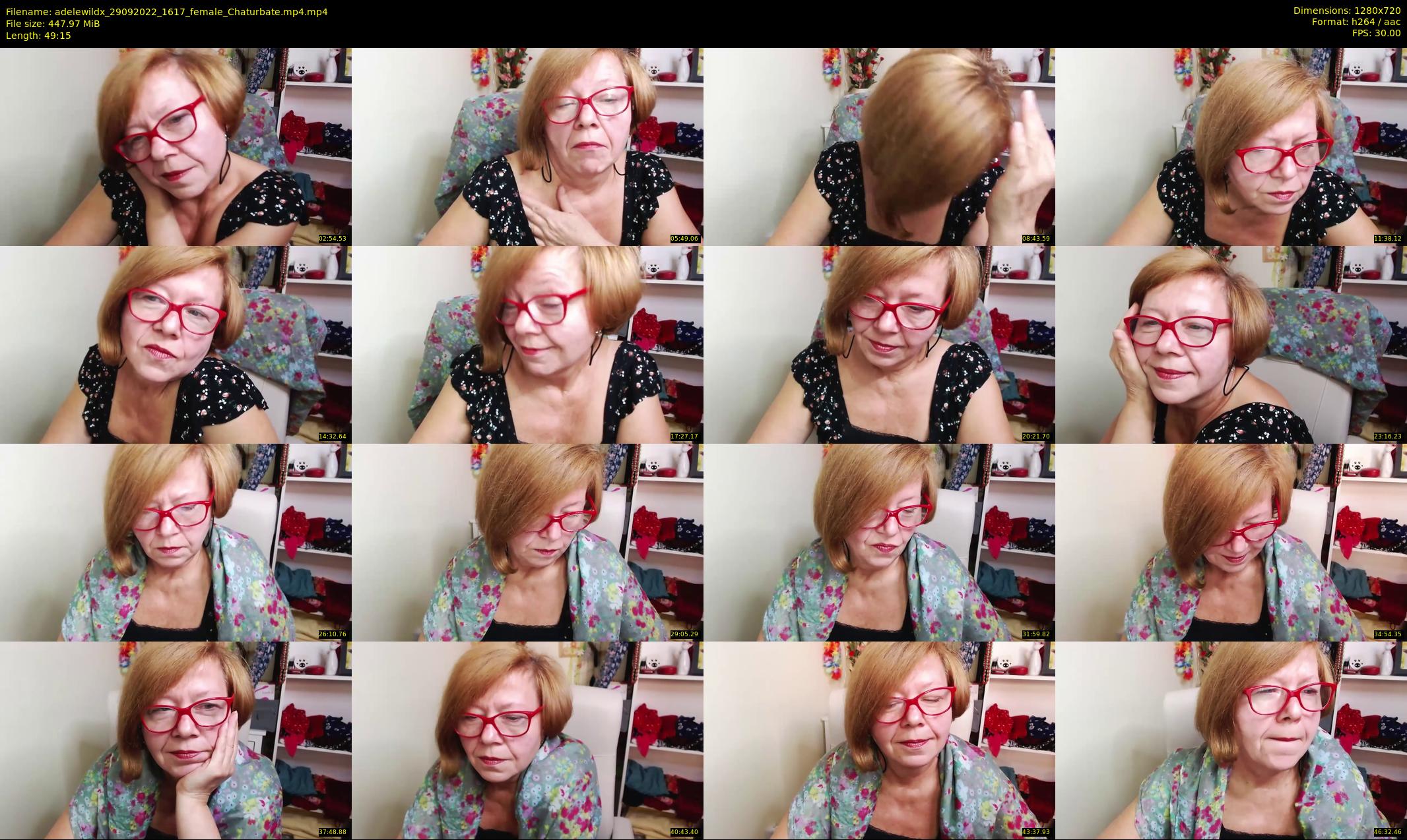 adelewildx — 50 minute Chaturbate female cam show recording, 720p, Sep 29, 2022