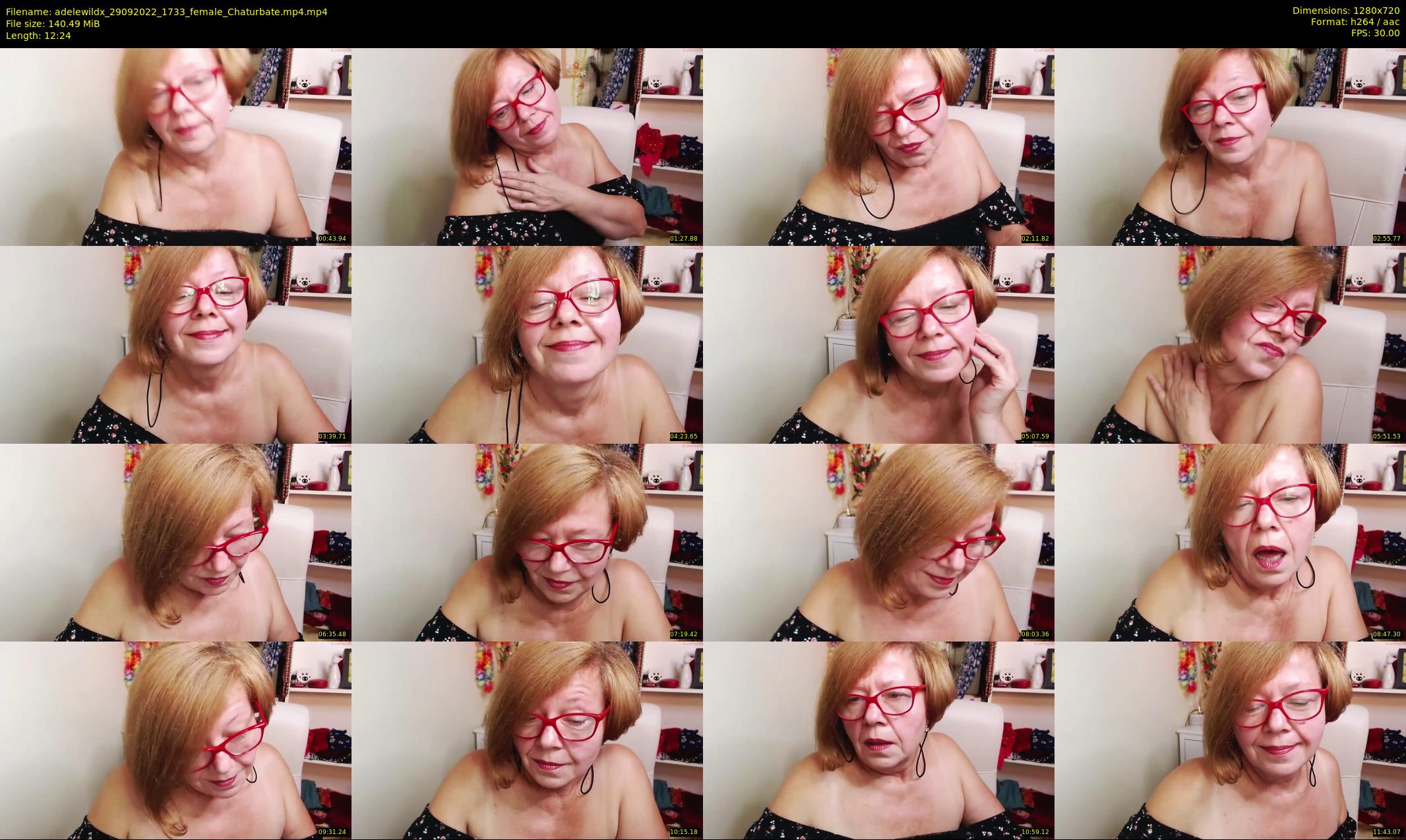 adelewildx — 13 minute Chaturbate female cam show recording, 720p, Sep 29, 2022