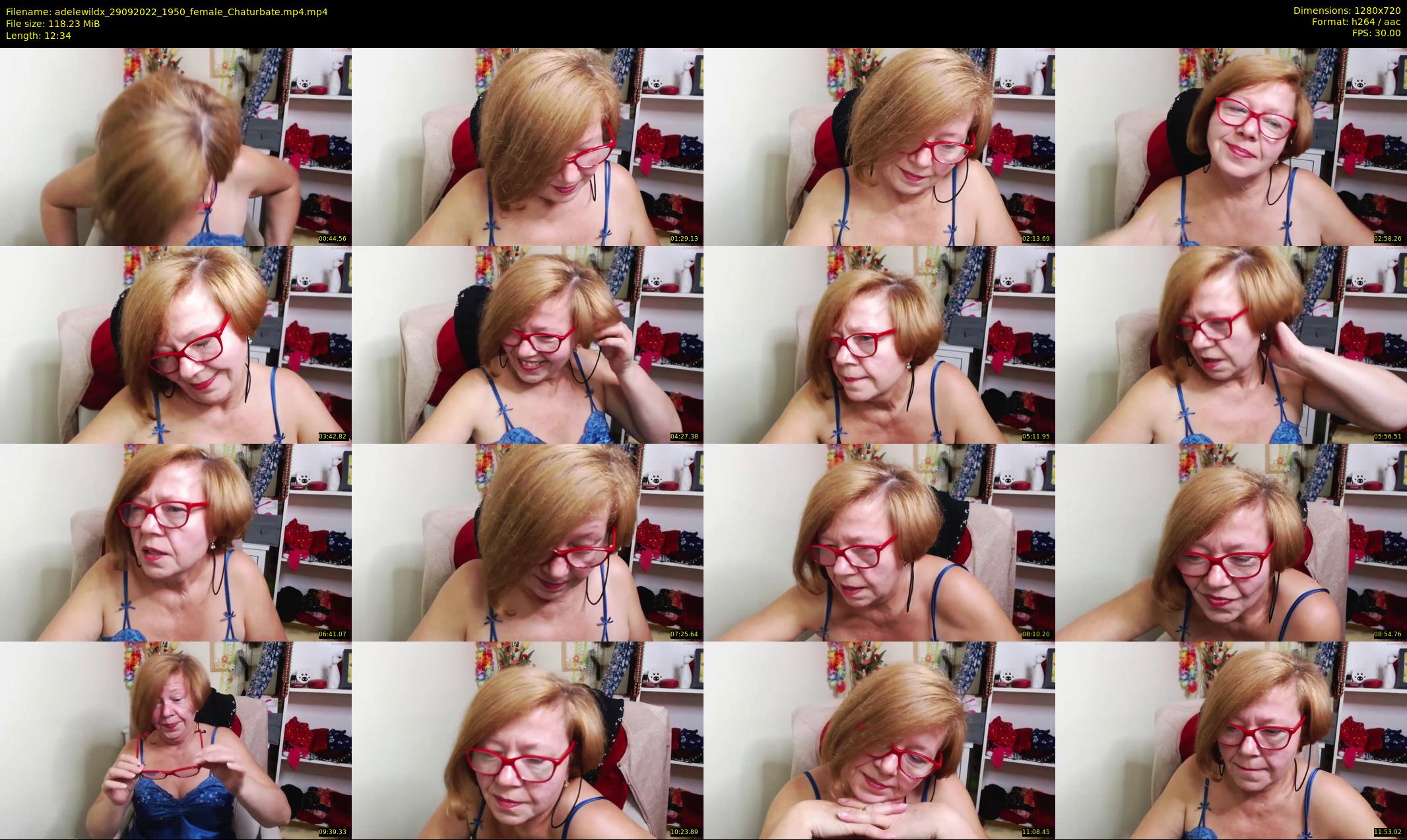 adelewildx — 13 minute Chaturbate female cam show recording, 720p, Sep 29, 2022