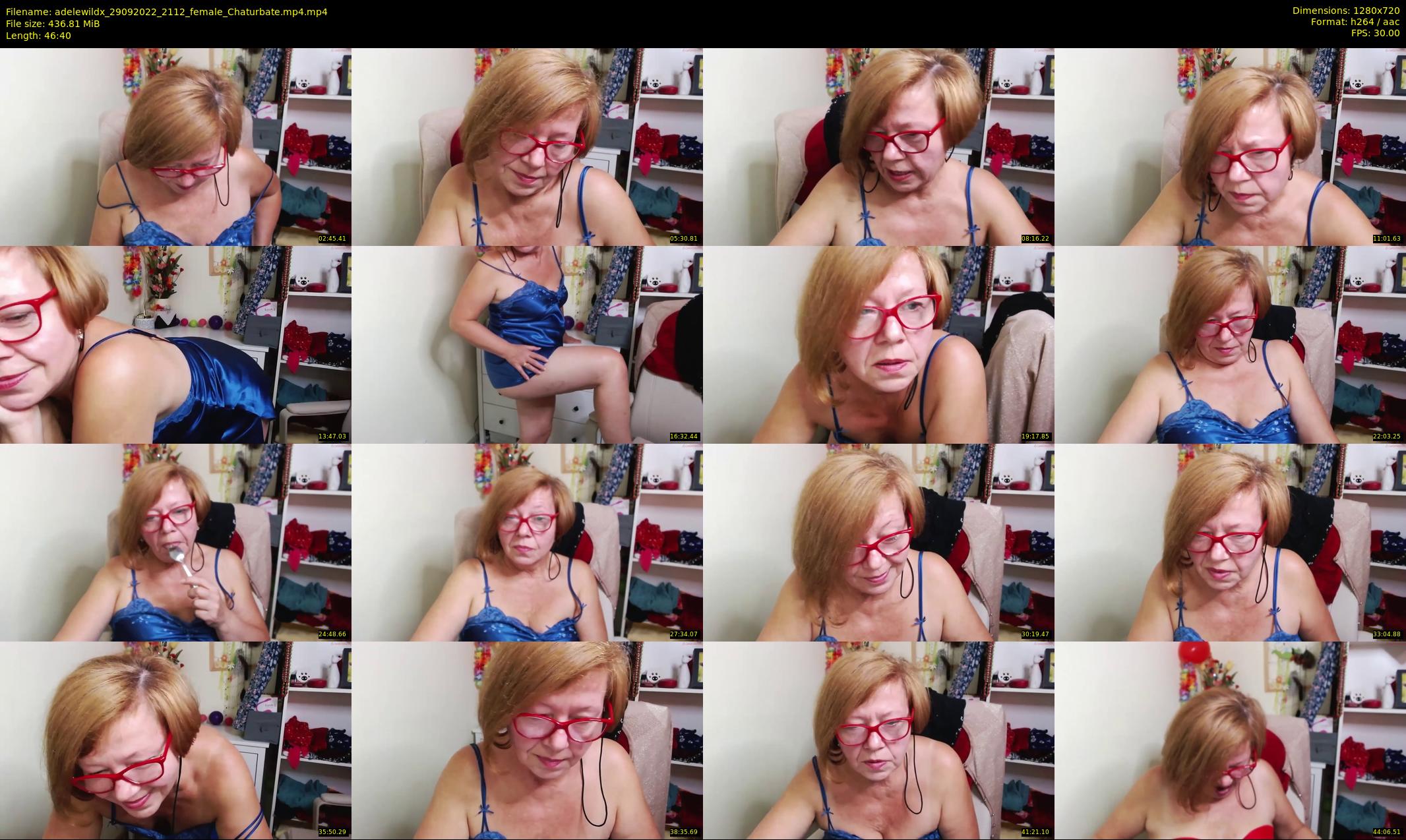 adelewildx — 47 minute Chaturbate female cam show recording, 720p, Sep 29, 2022