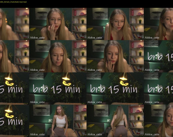 aleksa_cutie — 54 minute Chaturbate female cam show recording, 1080p, Sep 29, 2022