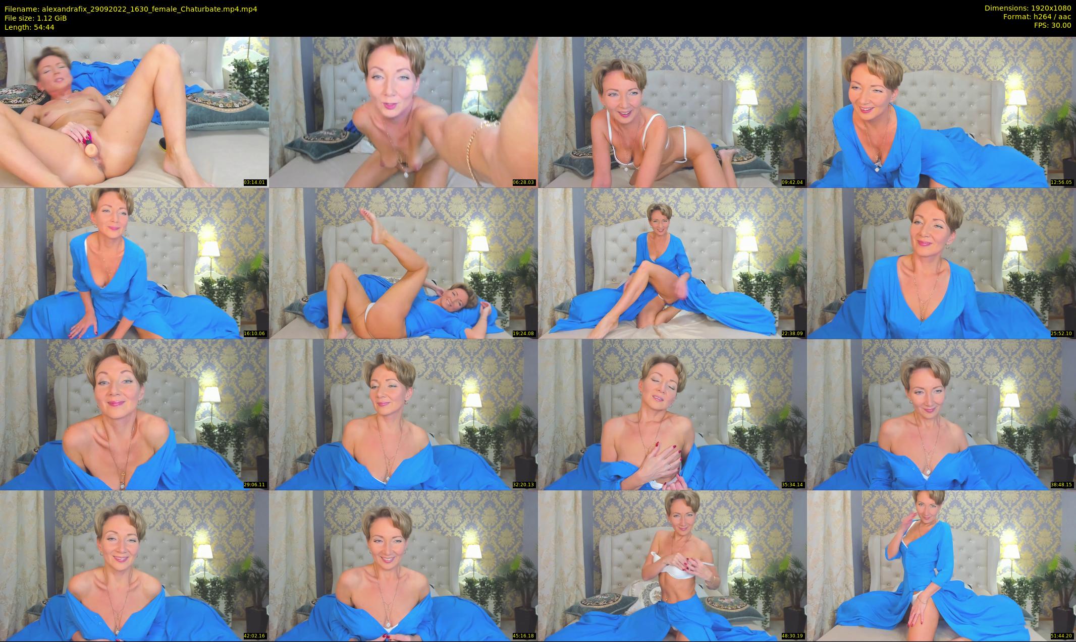 alexandrafix — 55 minute Chaturbate female cam show recording, 1080p, Sep 29, 2022