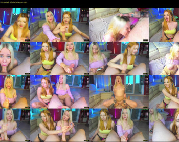 amazongirls — 58 minute Chaturbate couple cam show recording, 1080p, Sep 29, 2022