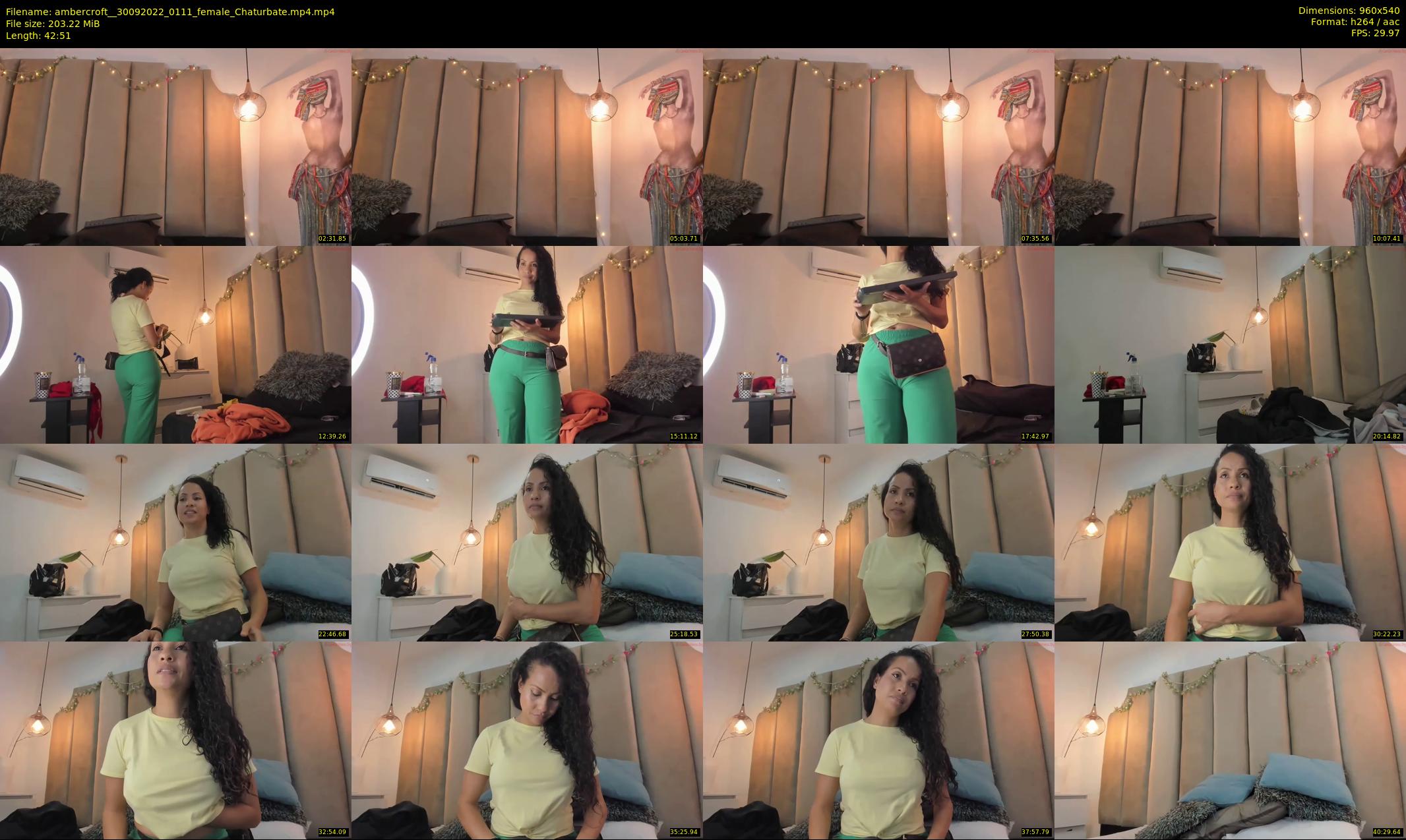ambercroft_ — 43 minute Chaturbate female cam show recording, 480p, Sep 30, 2022