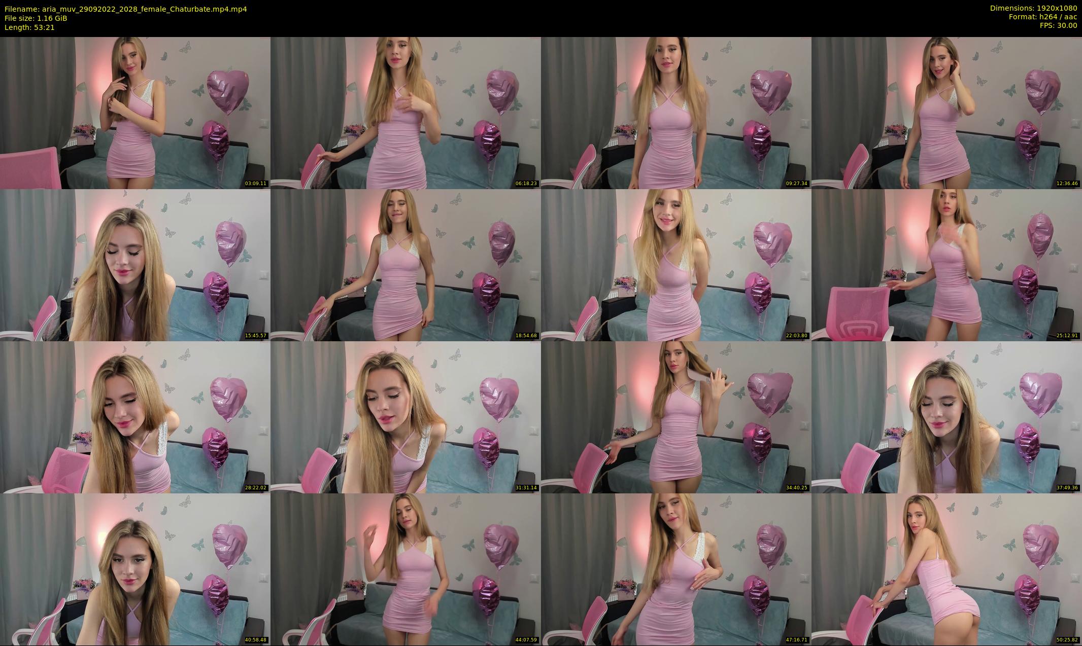 aria_muv — 54 minute Chaturbate female cam show recording, 1080p, Sep 29, 2022