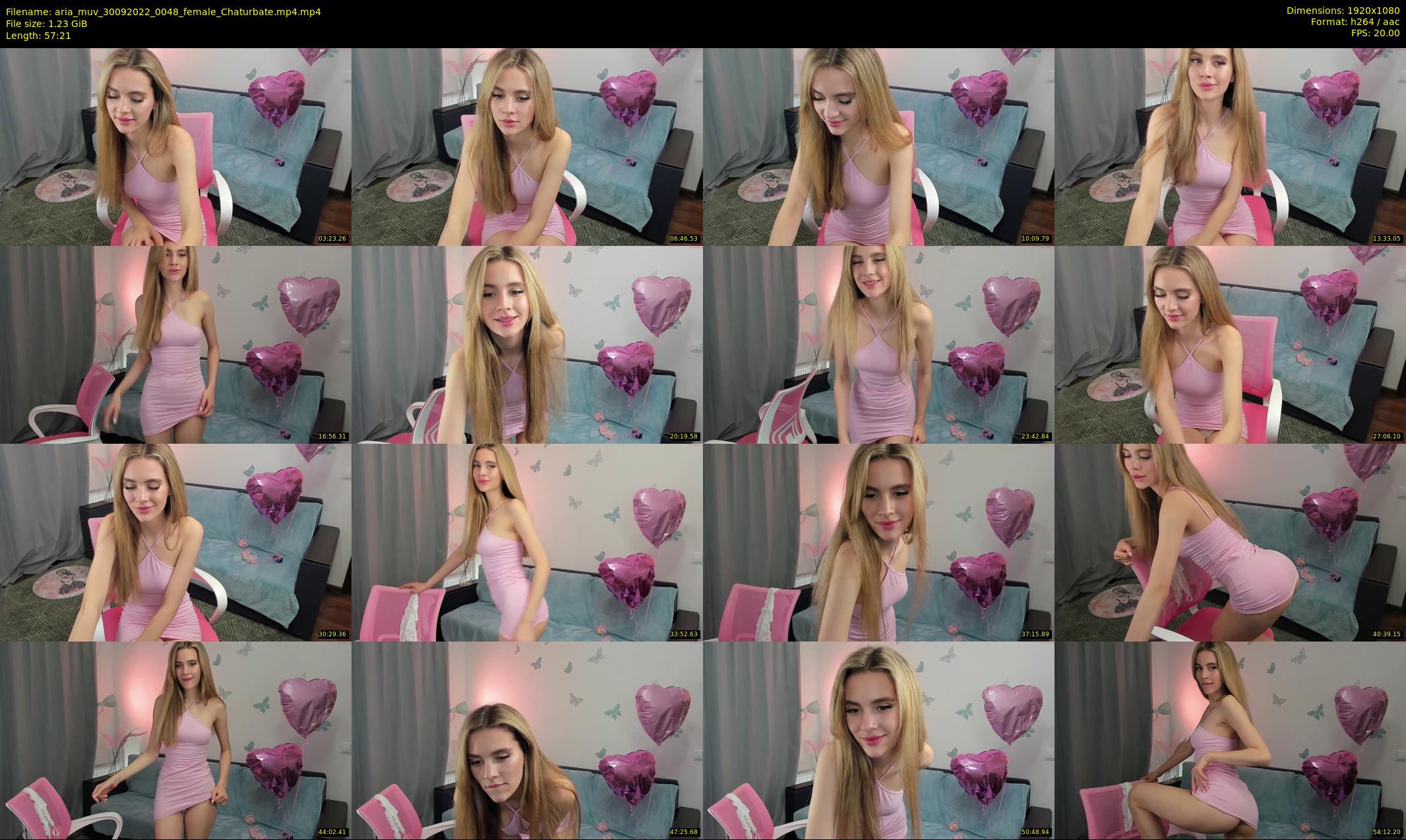 aria_muv — 58 minute Chaturbate female cam show recording, 1080p, Sep 30, 2022