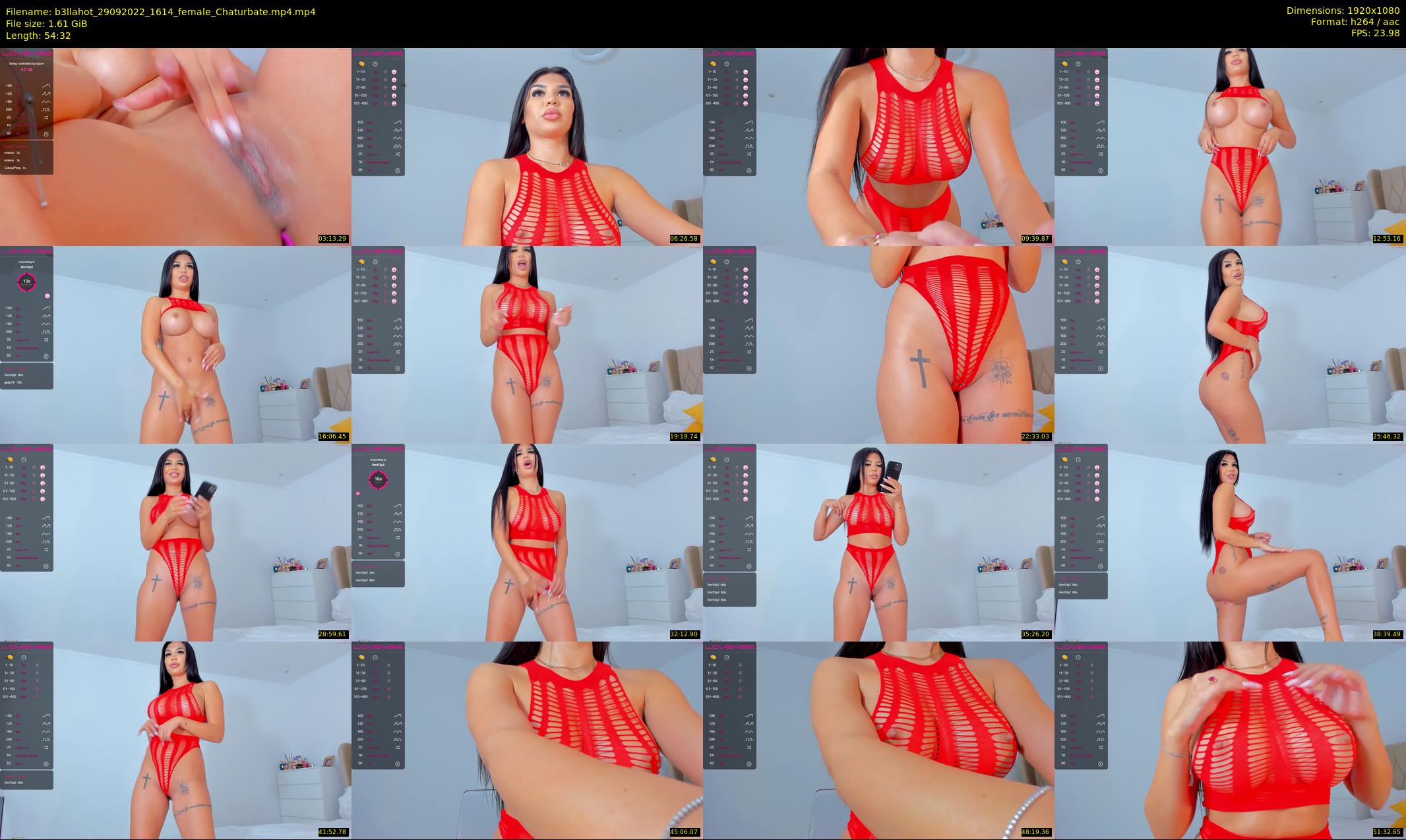 b3llahot — 55 minute Chaturbate female cam show recording, 1080p, Sep 29, 2022