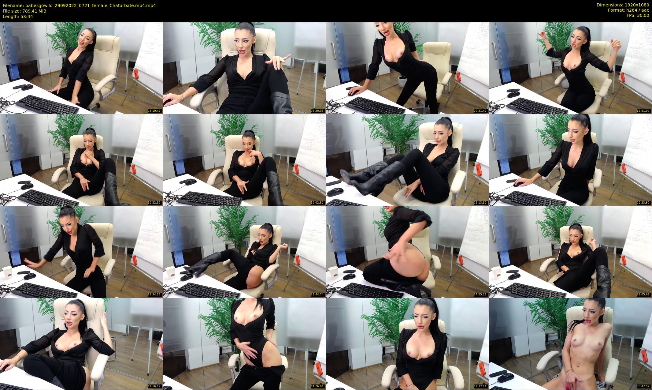 babesgowild — 54 minute Chaturbate couple cam show recording, 1080p, Sep 29, 2022